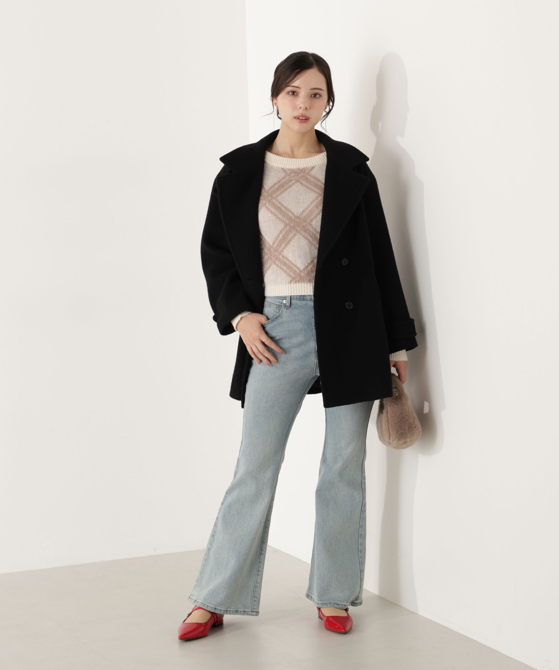 PROPORTION BODY DRESSING「フレアデニムパンツ」|その他|