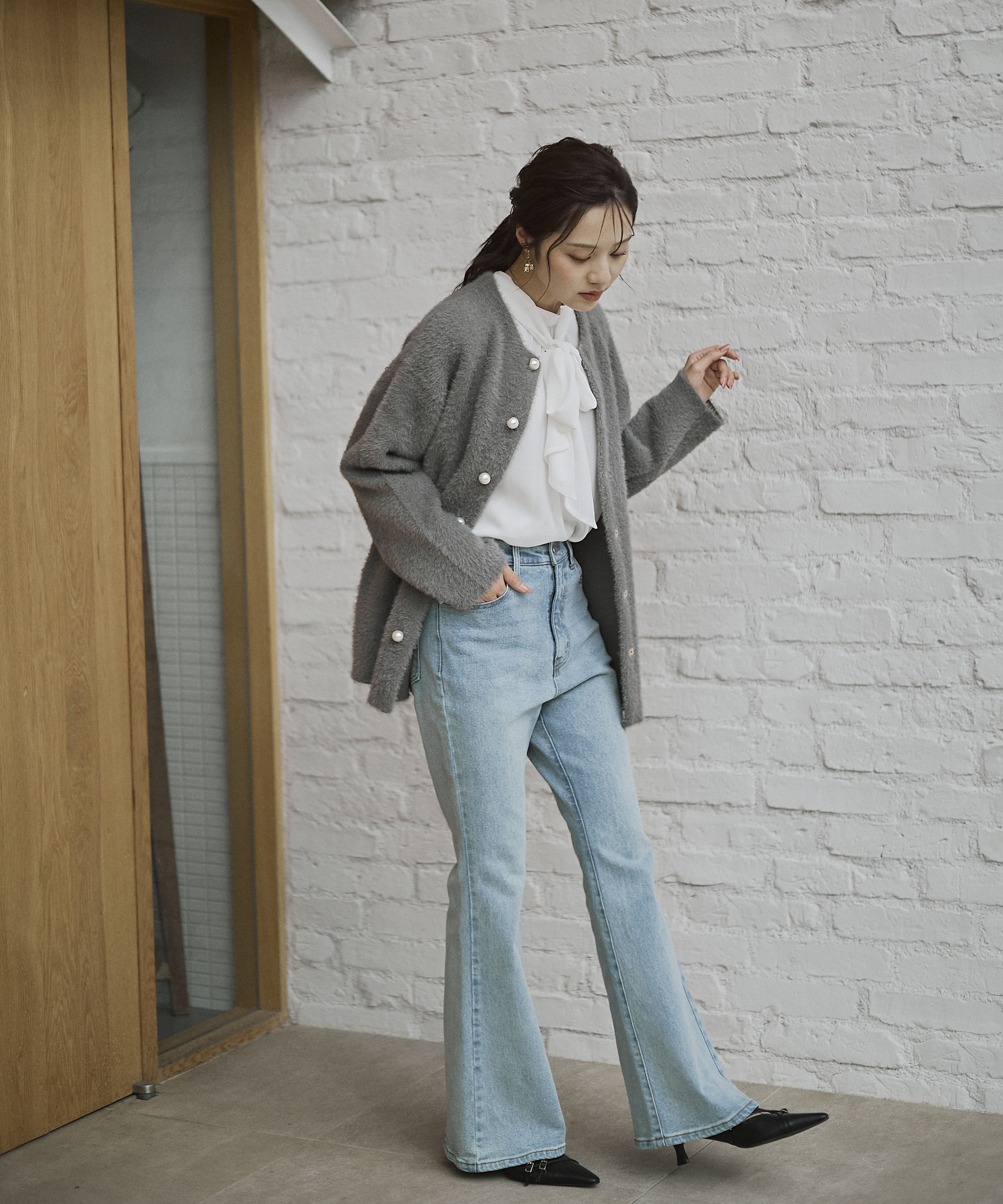 PROPORTION BODY DRESSING「フレアデニムパンツ」|その他|