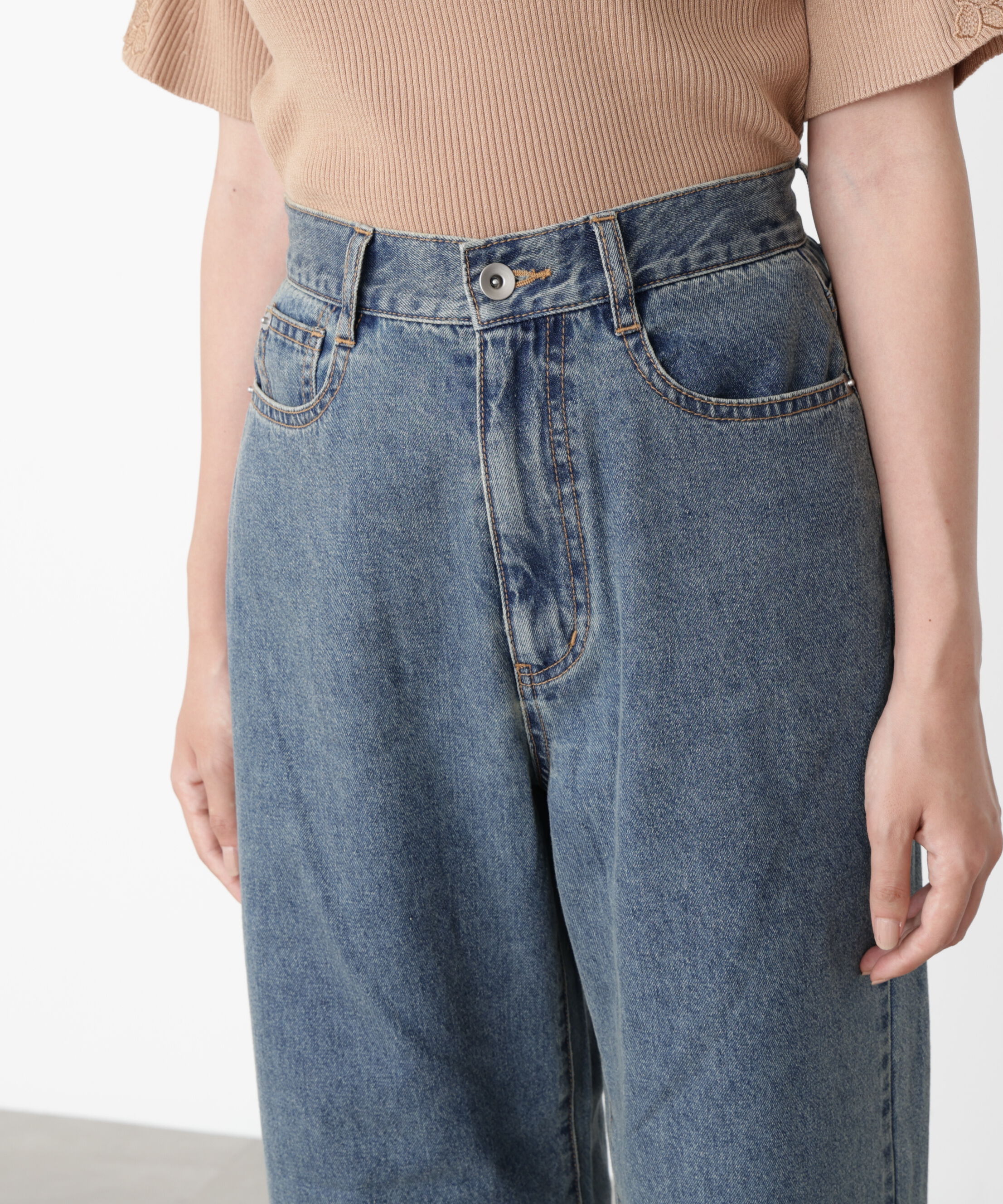 PROPORTION BODY DRESSING「バギーデニムパンツ」|その他|