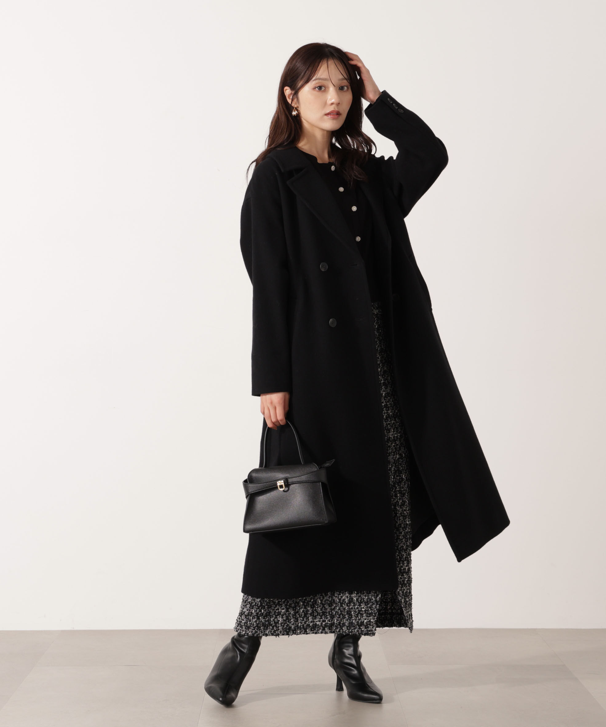 PROPORTION BODY DRESSING「ダブル釦チェスターコート 25AW」|その他|