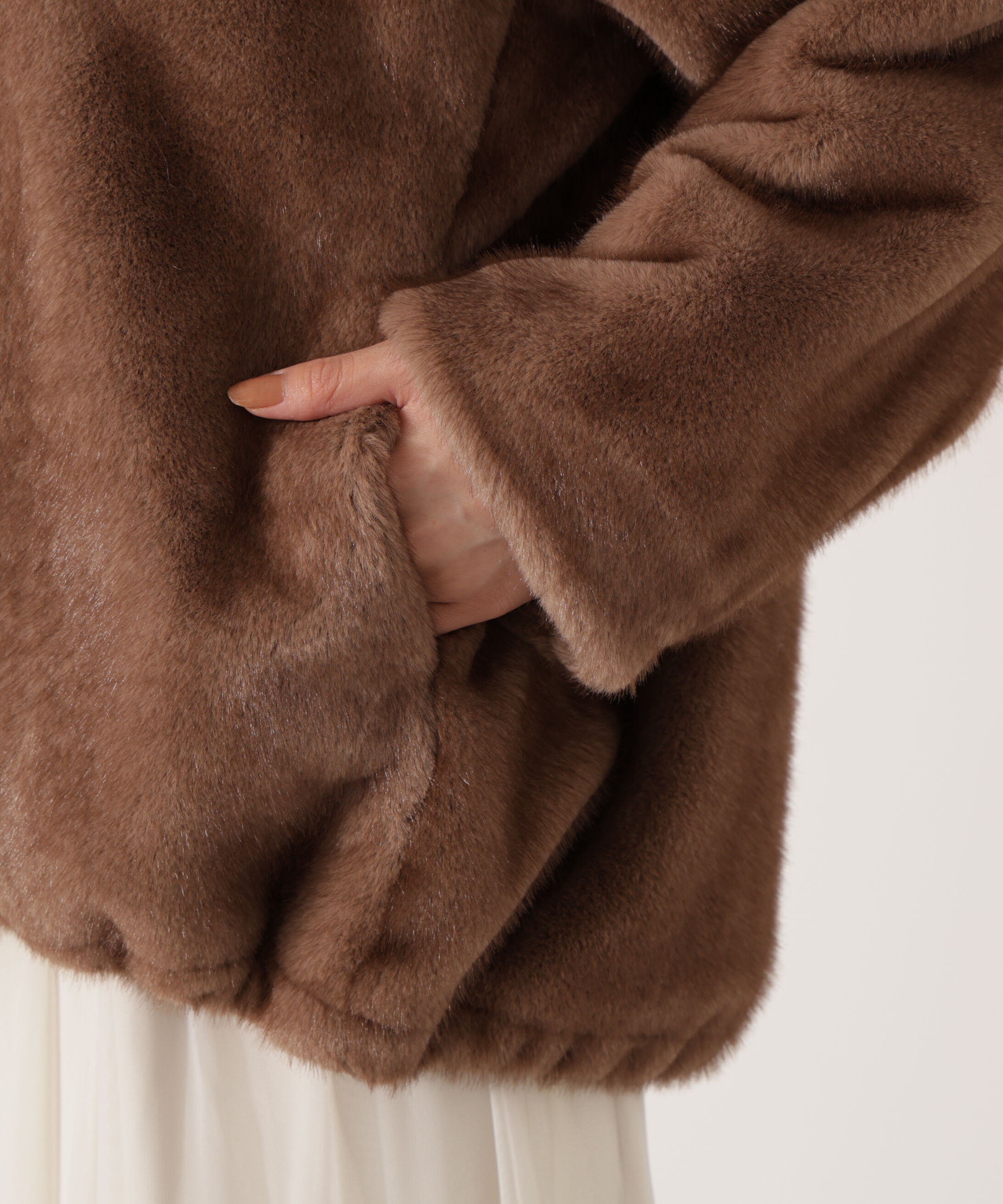 PROPORTION BODY DRESSING「フェイクファーブルゾン 25AW」|ブルゾン・スタジャン|