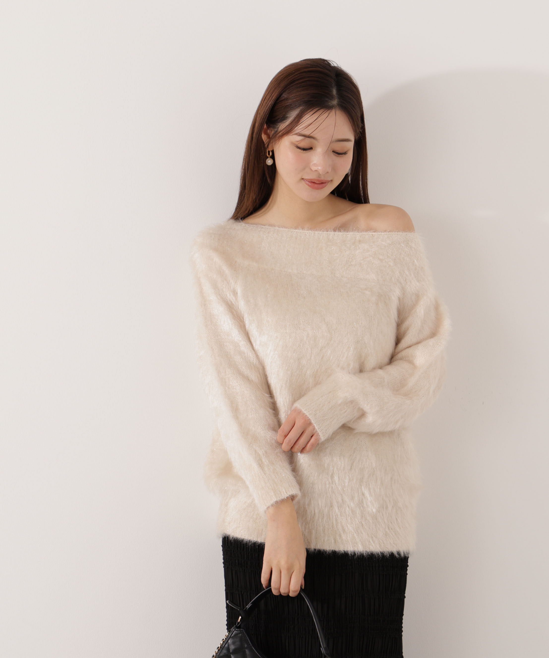 PROPORTION BODY DRESSING「ヘアリーニット 25AW」|ニット・セーター|