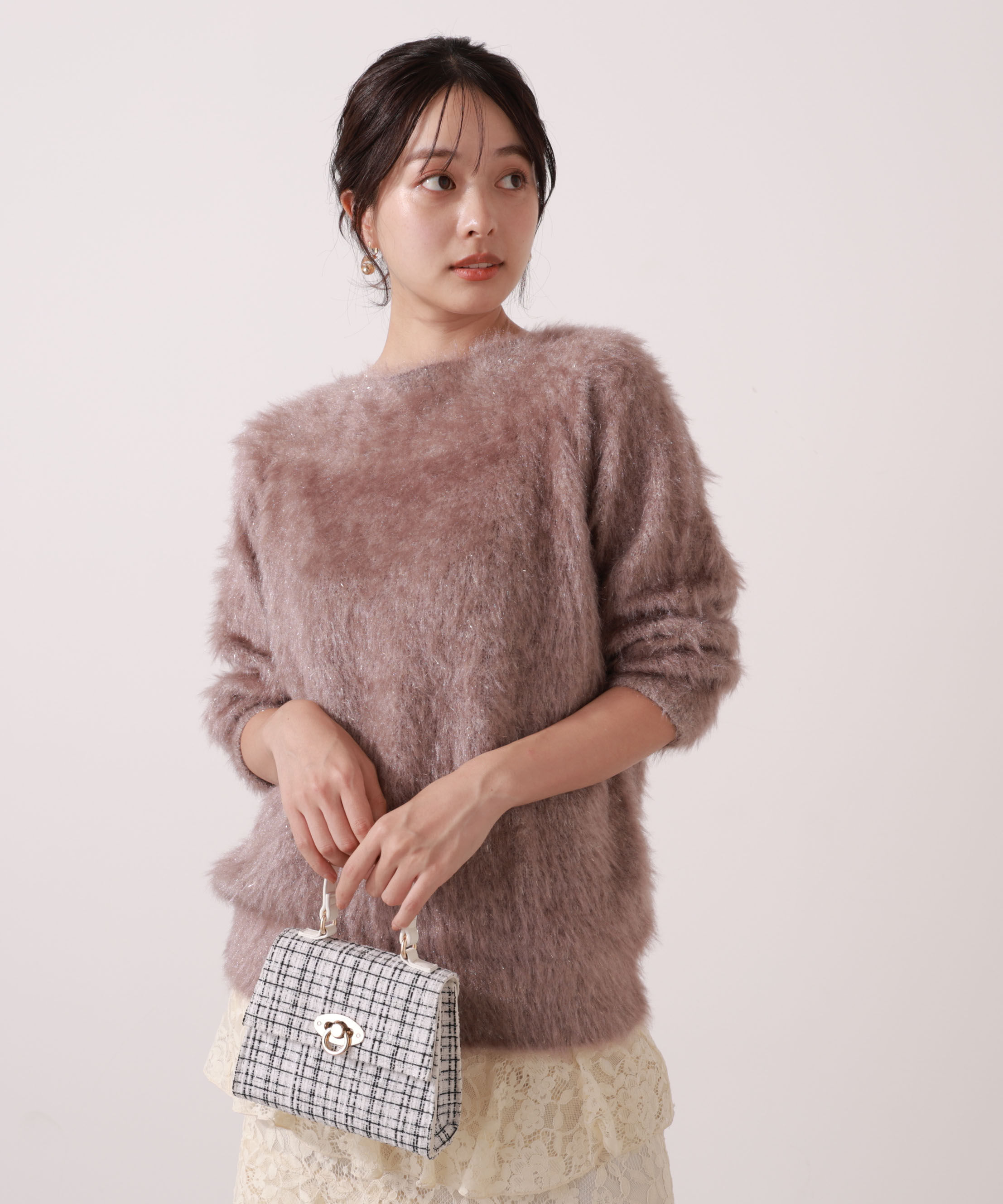 PROPORTION BODY DRESSING「ヘアリーニット 25AW」|ニット・セーター|