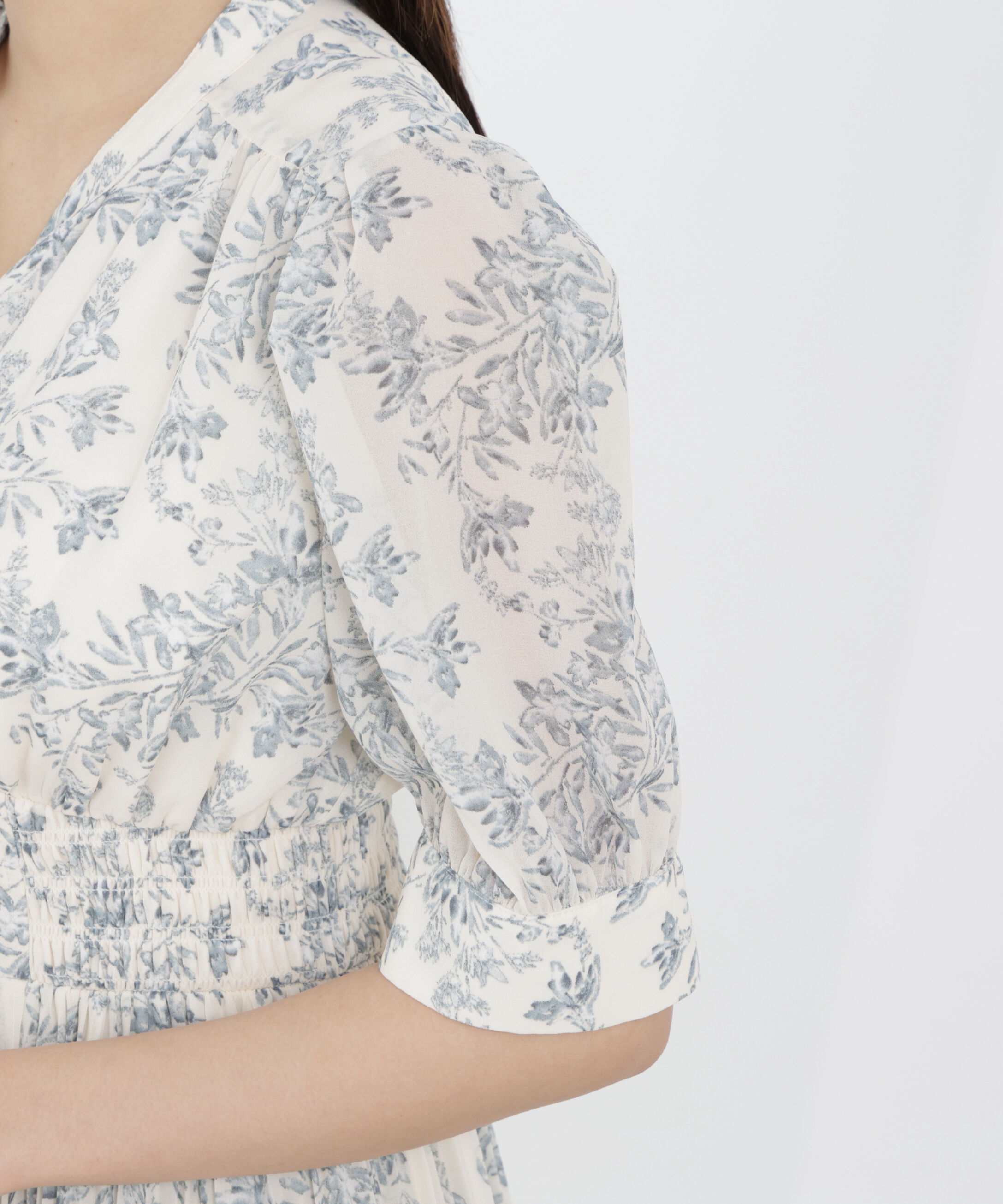 PROPORTION BODY DRESSING「花柄プリーツワンピース　26SS」|ワンピース|