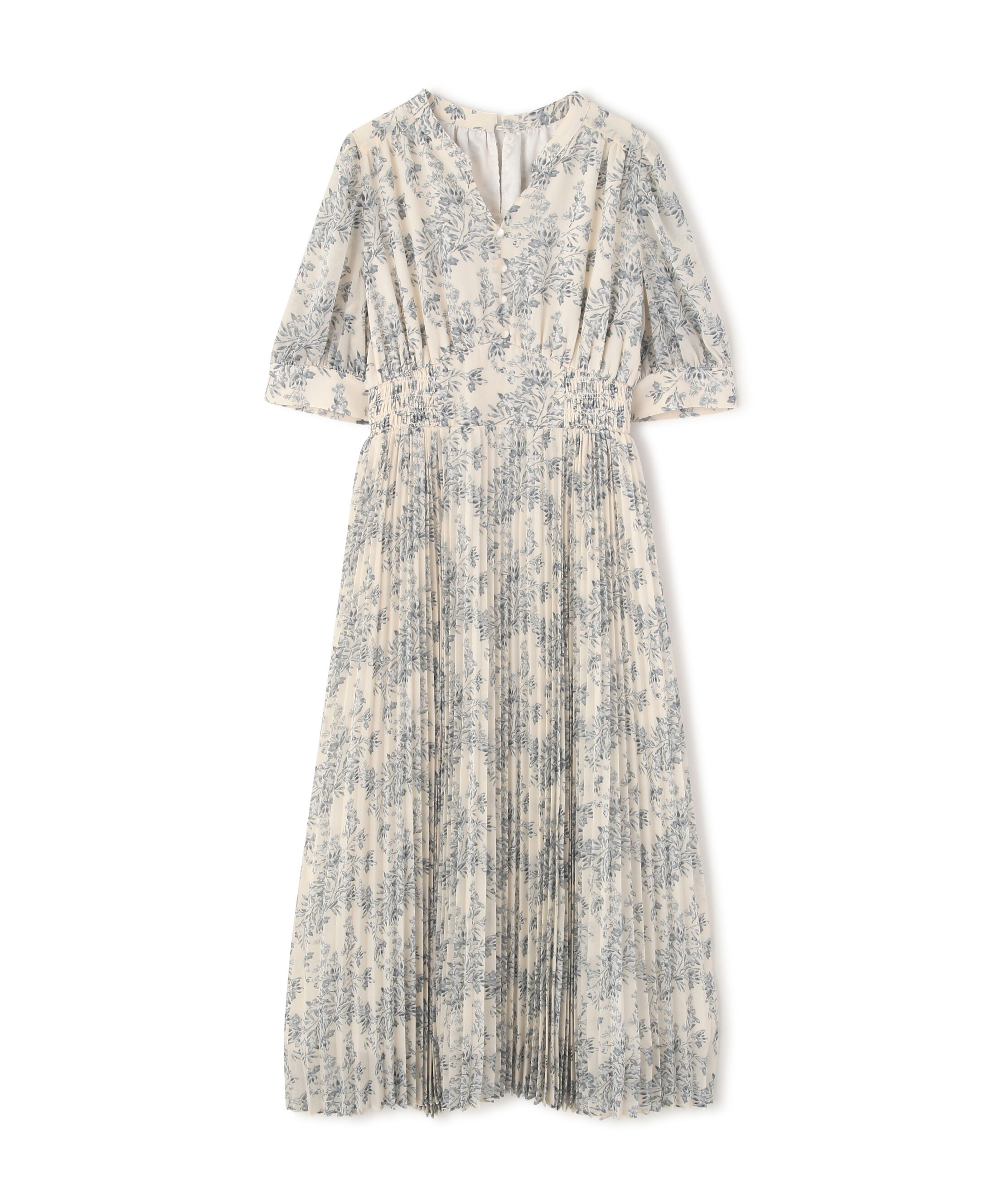 PROPORTION BODY DRESSING「花柄プリーツワンピース　26SS」|ワンピース|