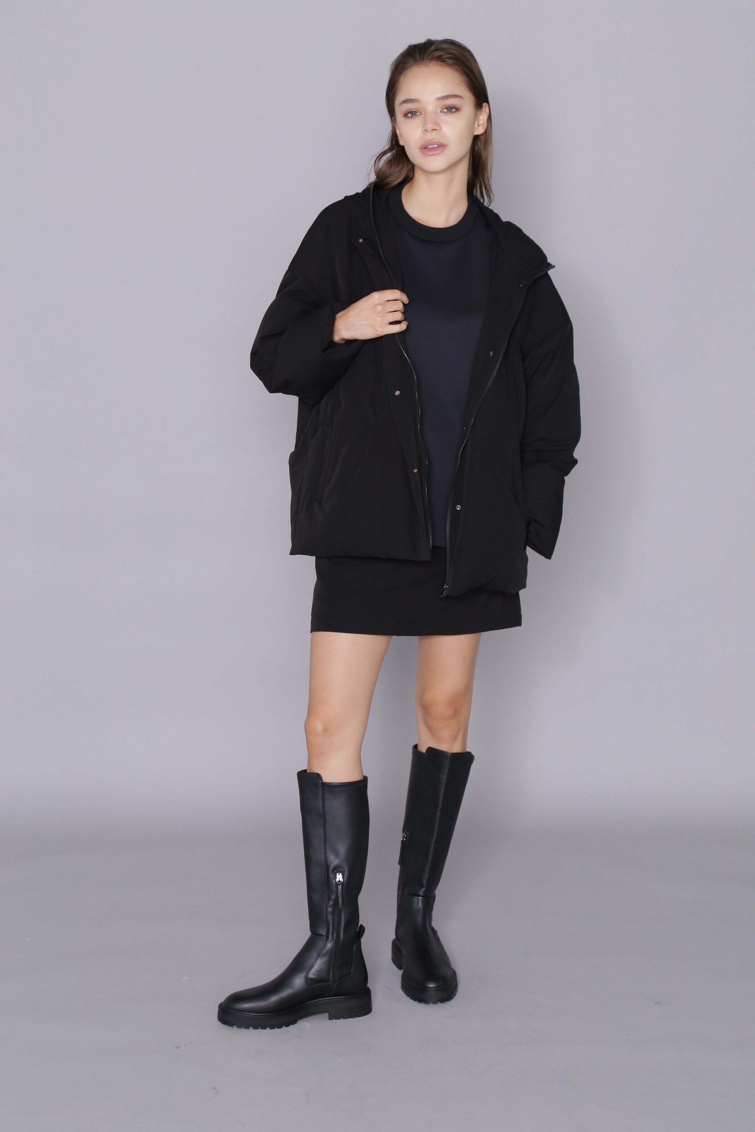  「[THE HOLIDAY CLOSET] 中綿ミニスカート」|スカート|