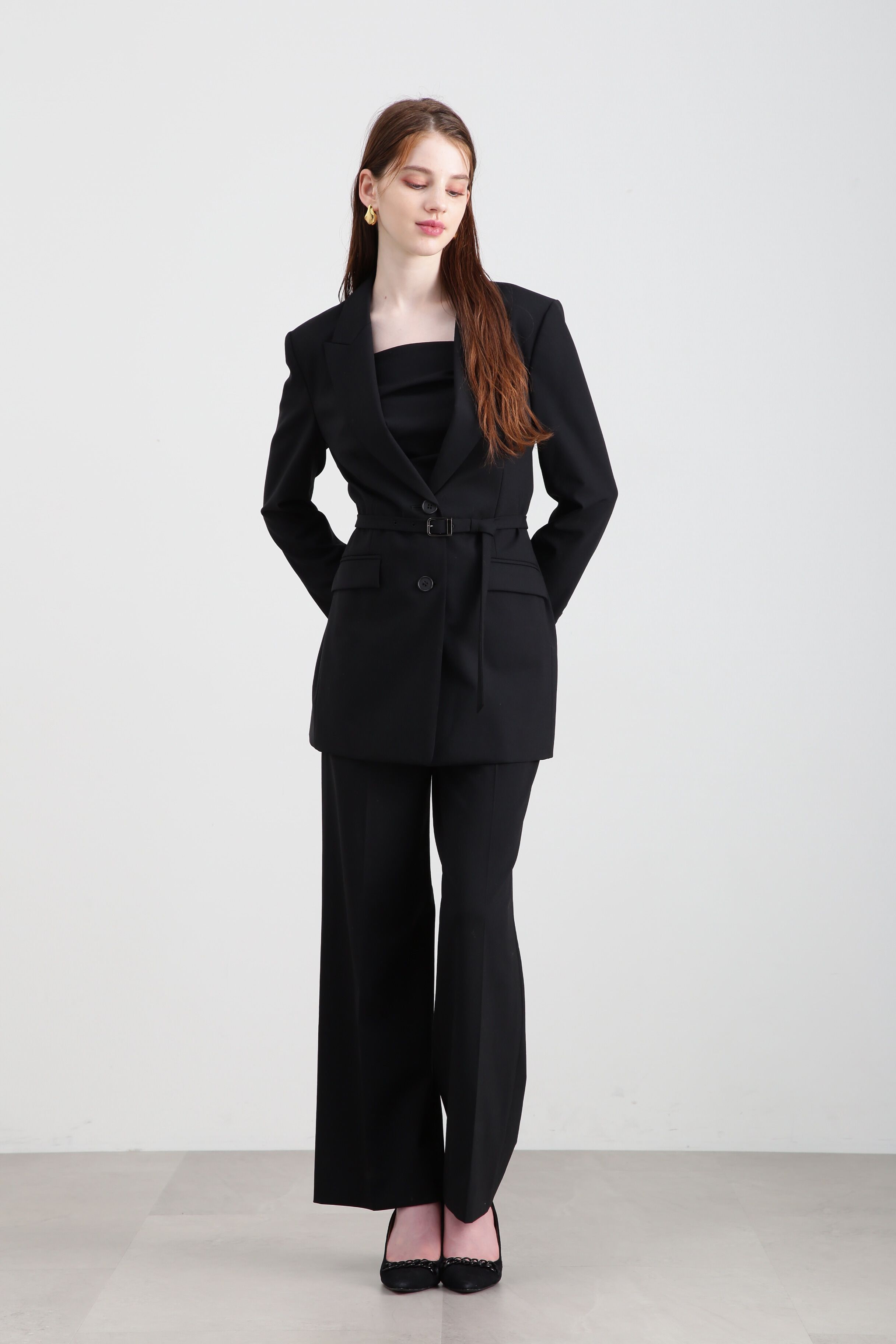  「セットアップベアトップブラウス」|シャツ・ブラウス|