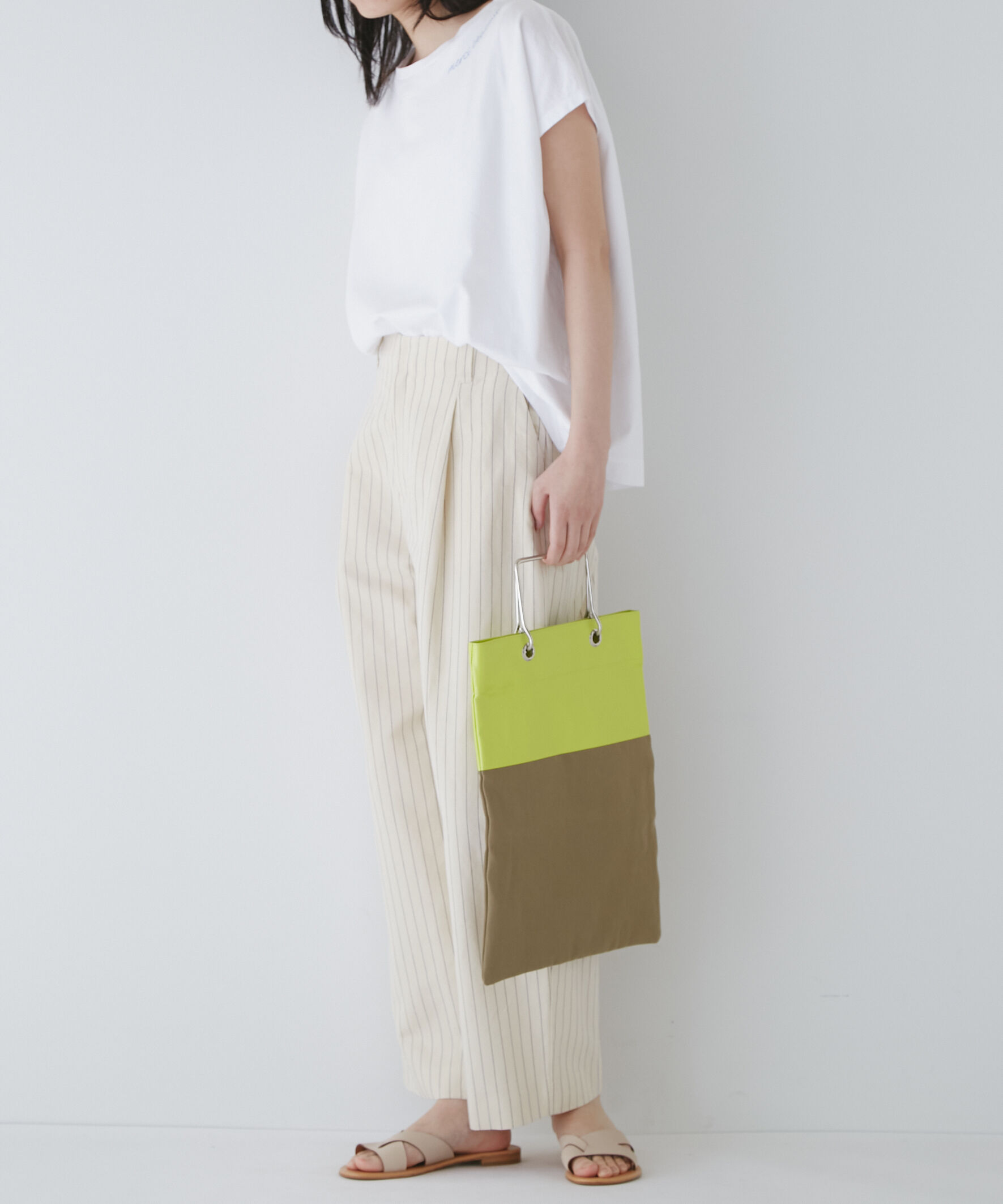  「◆綿麻ストライプパンツ」|その他|