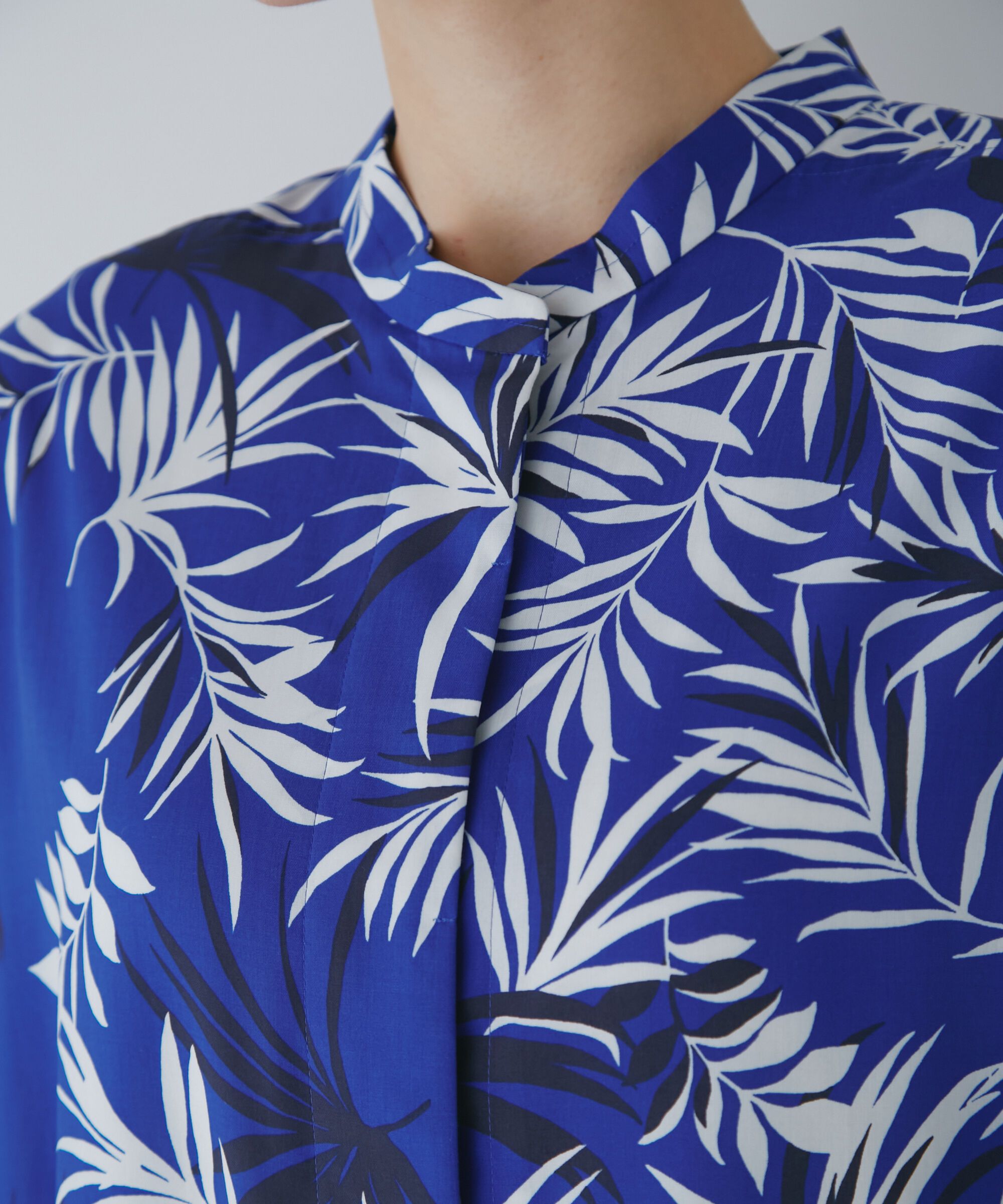  「◆リーフプリントワンピース」|ワンピース|