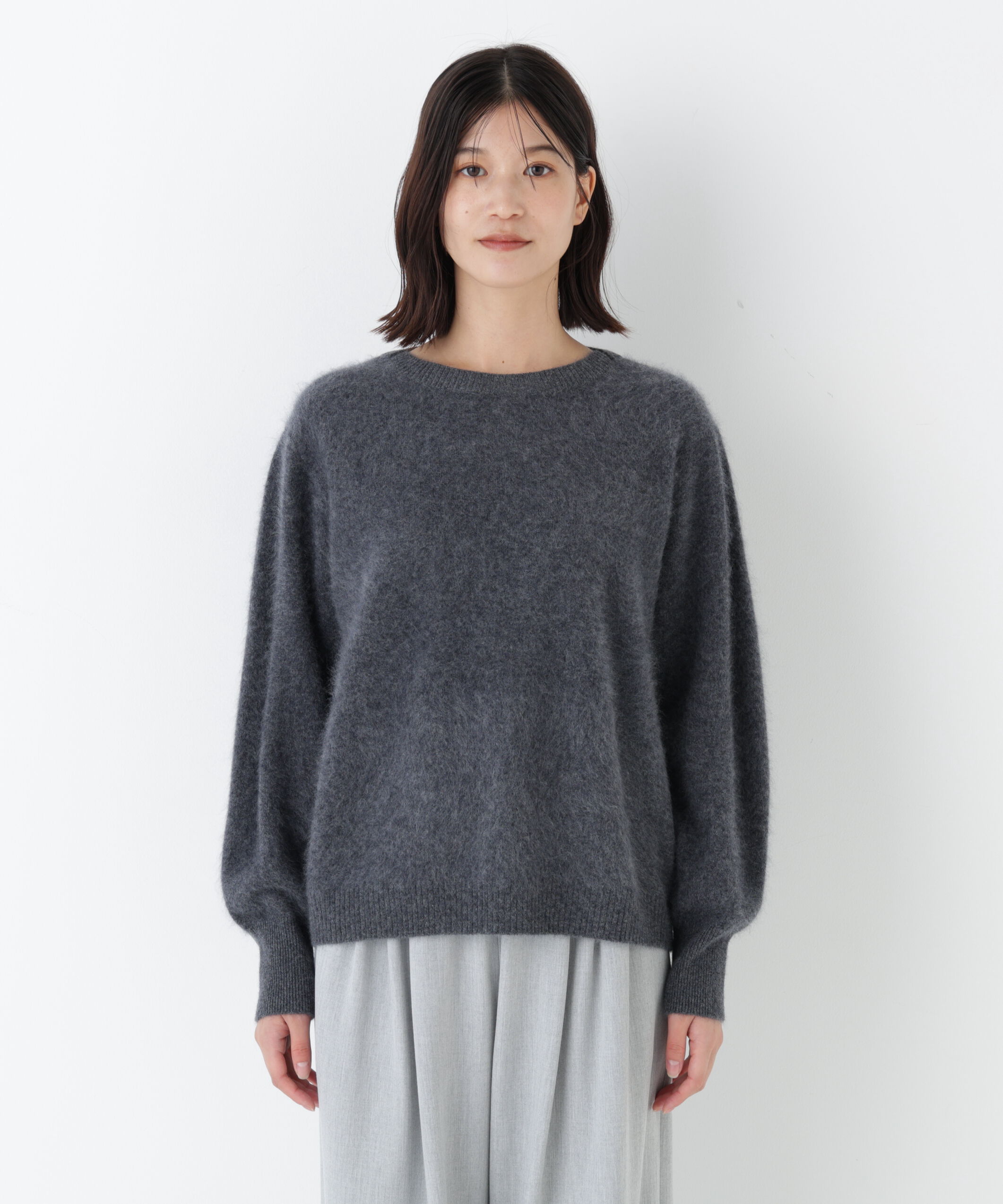  「◆ウールファーニットプルオーバー」|ニット・セーター|