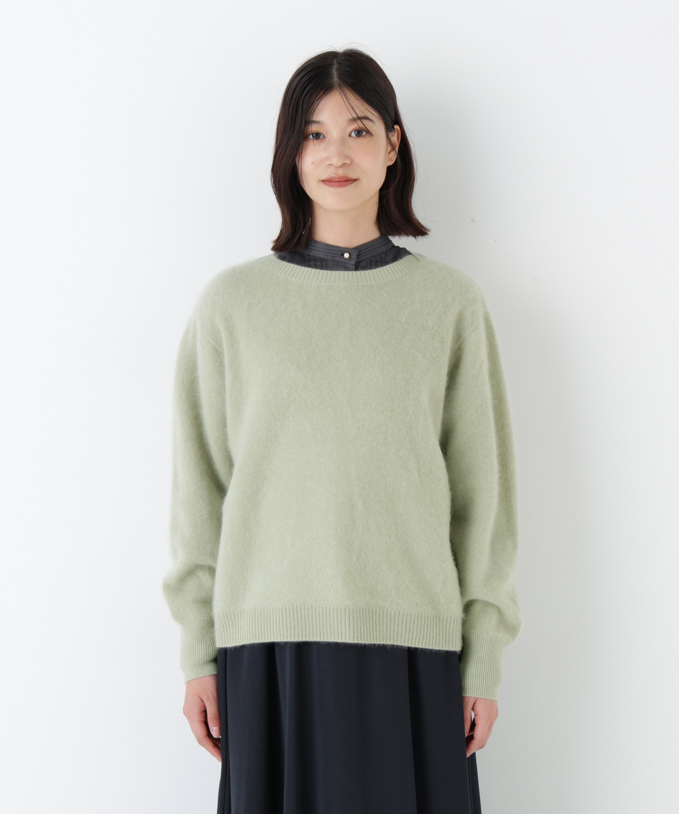  「◆ウールファーニットプルオーバー」|ニット・セーター|