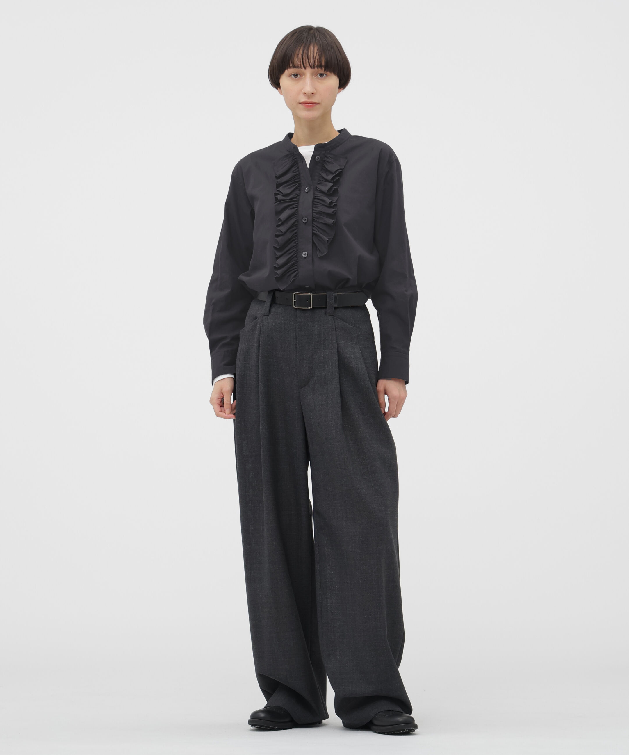  「WASHED COTTON SHIRT」|シャツ・ブラウス|