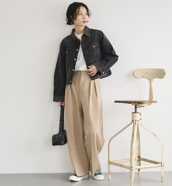 Doux archives「２タックワイドパンツ」|チノ|