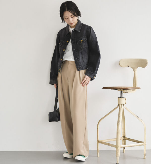 Doux archives「２タックワイドパンツ」|チノ|