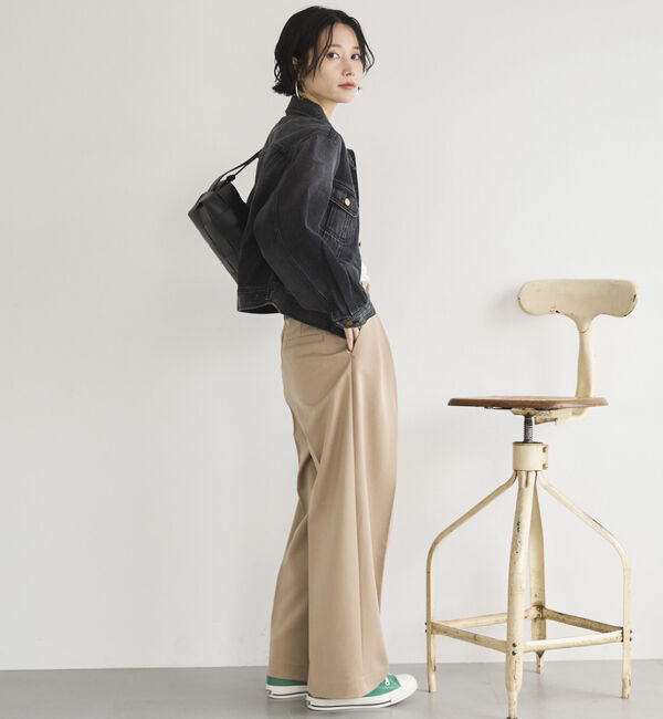 Doux archives「２タックワイドパンツ」|チノ|