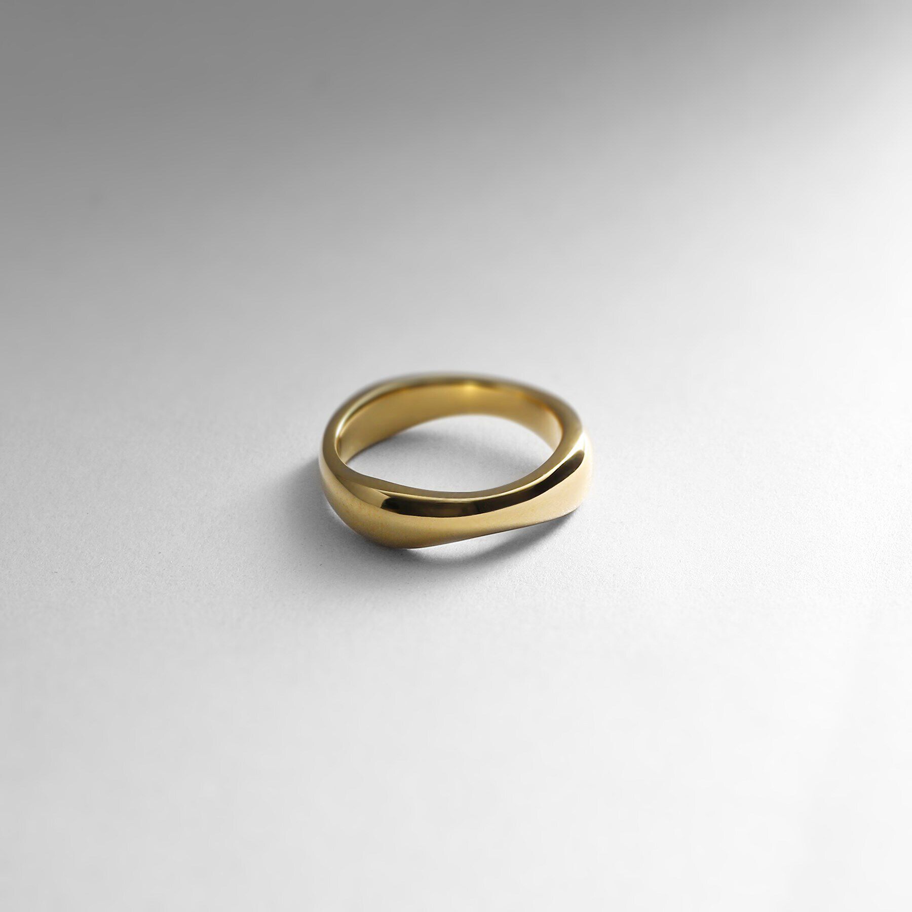 COCOSHNIK ONKITSCH「シルバー ニュアンスリングM GP」|リング|ゴールド(600)