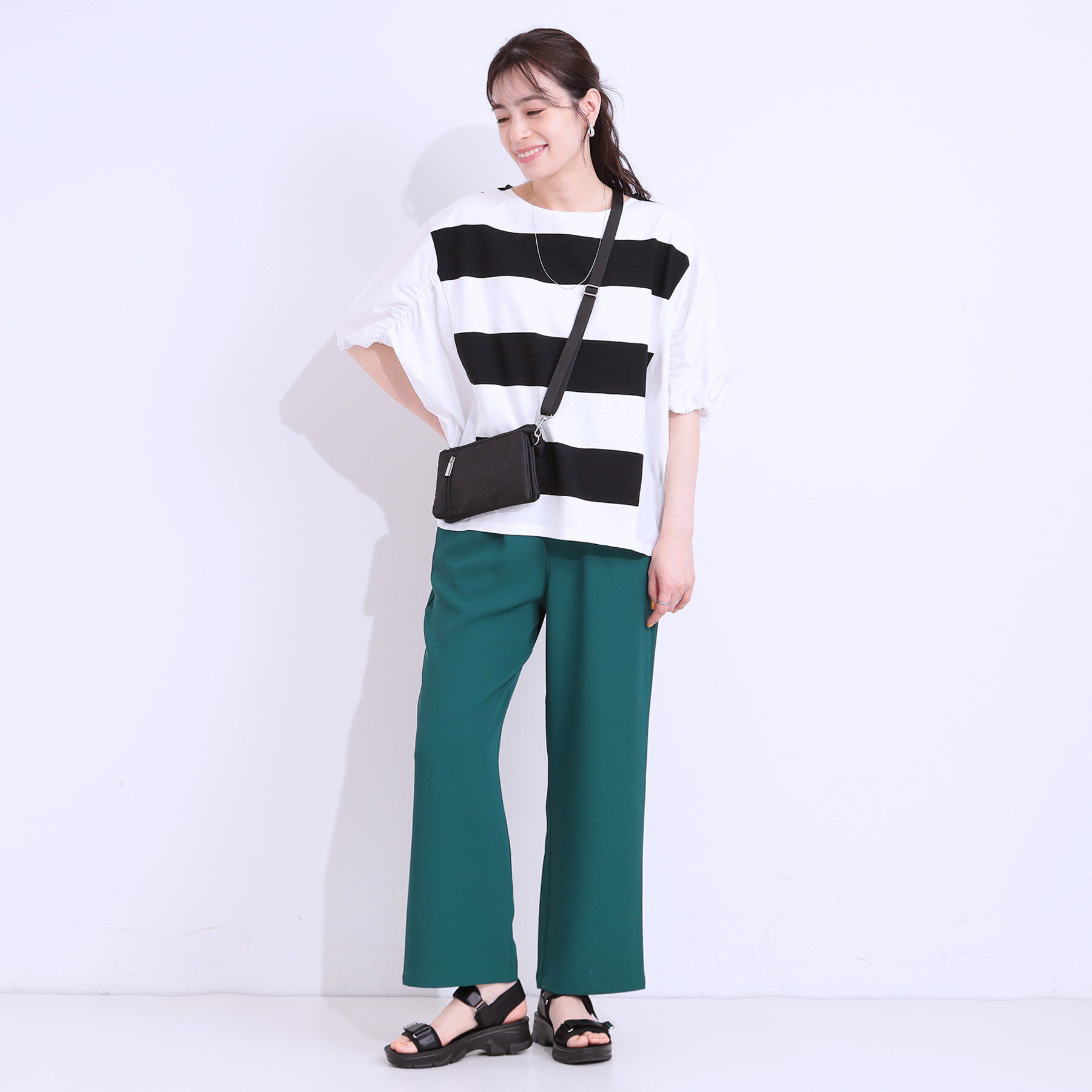 SHOO･LA･RUE「【撥水】2層ミニショルダーバッグ」|ショルダー・メッセンジャー|