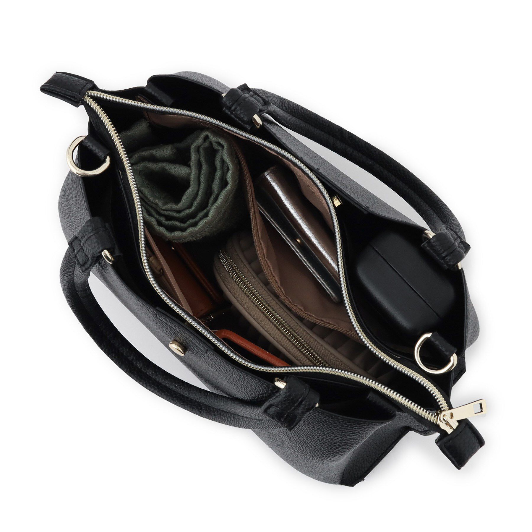 SHOO･LA･RUE「【軽量/2WAY】ふわっと軽い ミドルサイズ トートバッグ」|トートバッグ|