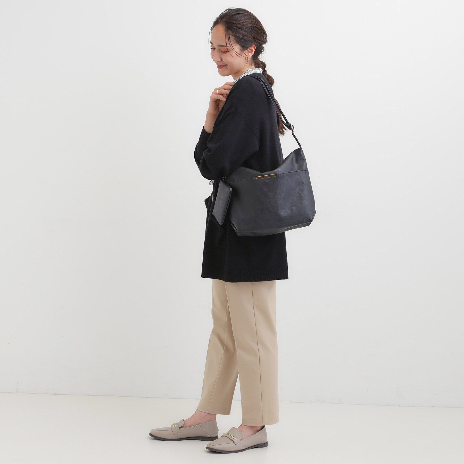 SHOO･LA･RUE「ダブルフェイスショルダーバッグ」|ショルダー・メッセンジャー|