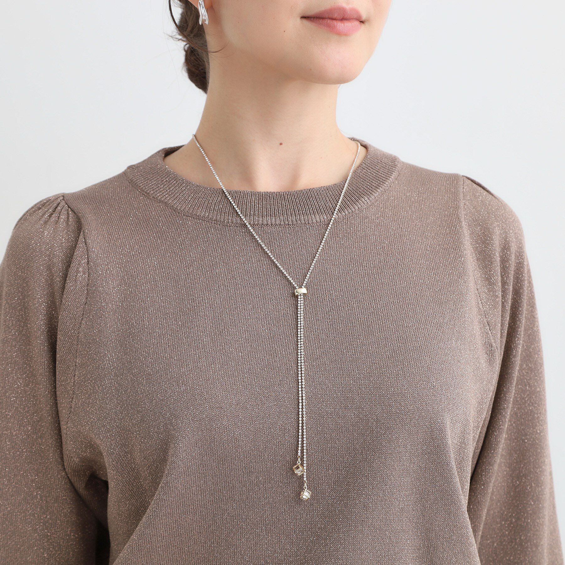 SHOO･LA･RUE「ダイヤレーンネックレス」|ネックレス|