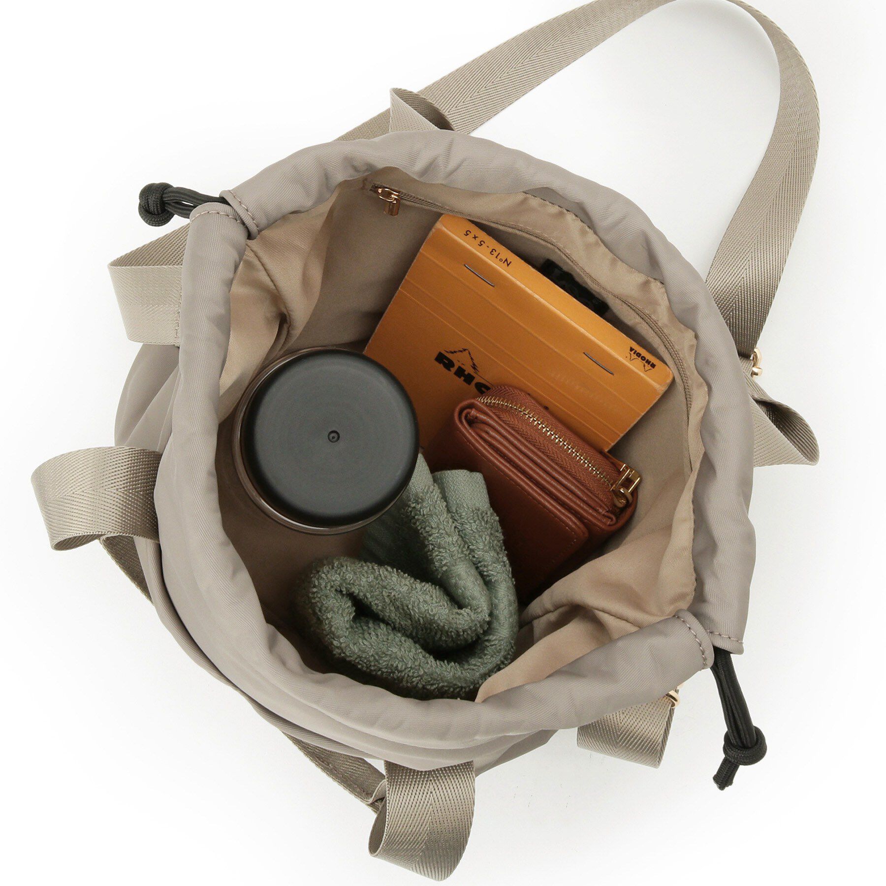 SHOO･LA･RUE「【Lee別注／撥水】巾着ショルダーバッグ」|ショルダー・メッセンジャー|