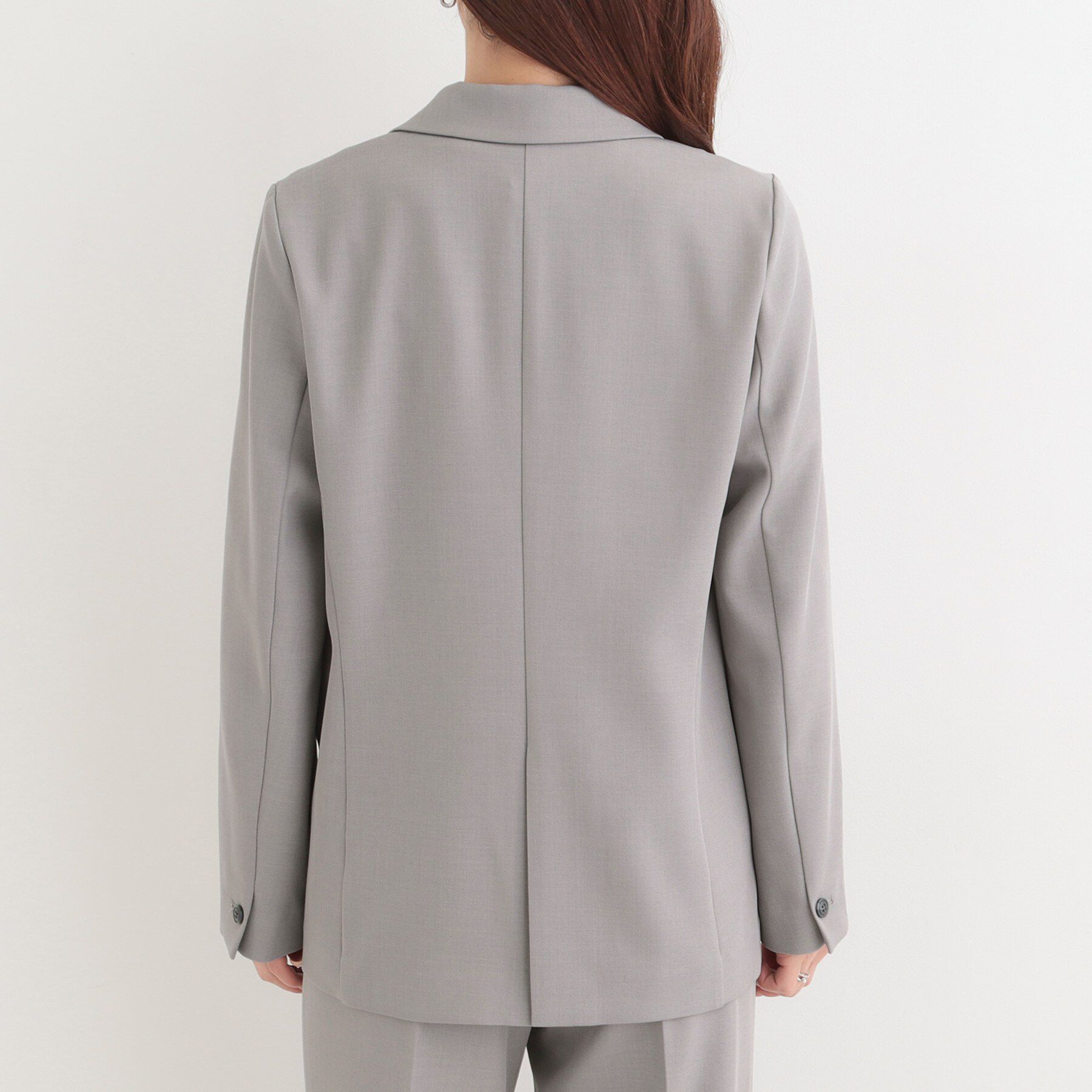 SHOO･LA･RUE「【洗濯機可/イージーケア/UV】オンオフ使える　ゆったりダブルジャケット」|テーラードジャケット|