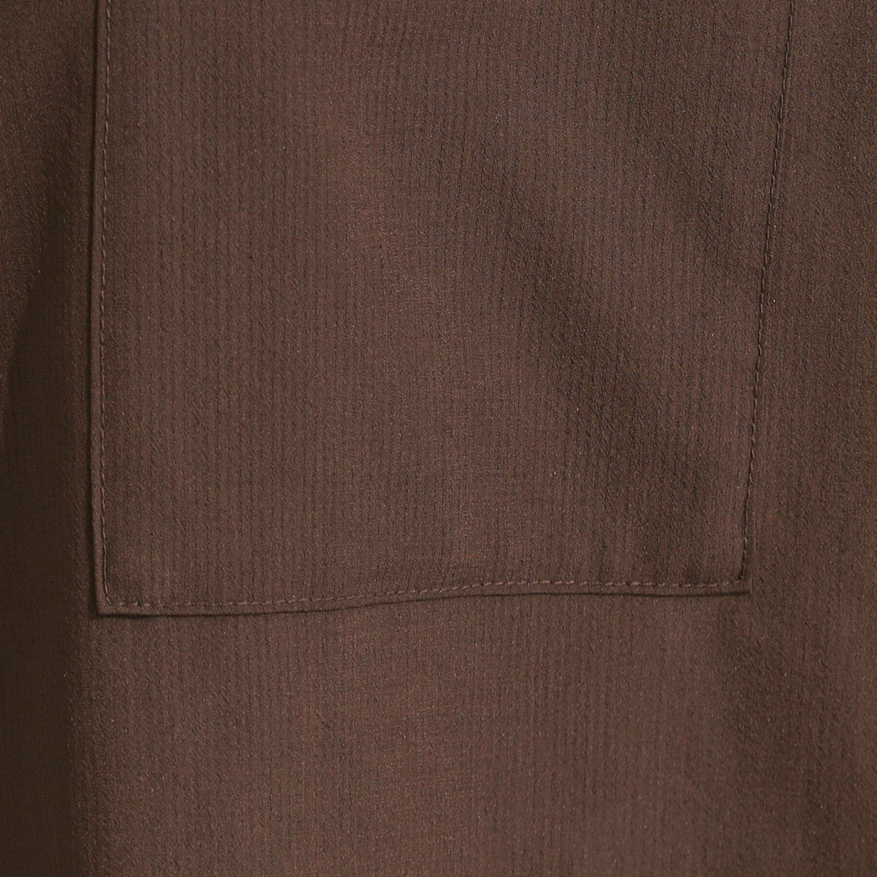 SHOO･LA･RUE「【洗濯機可/S-LL】さらり快適 半袖バンドカラーシャツ」|シャツ・ブラウス|