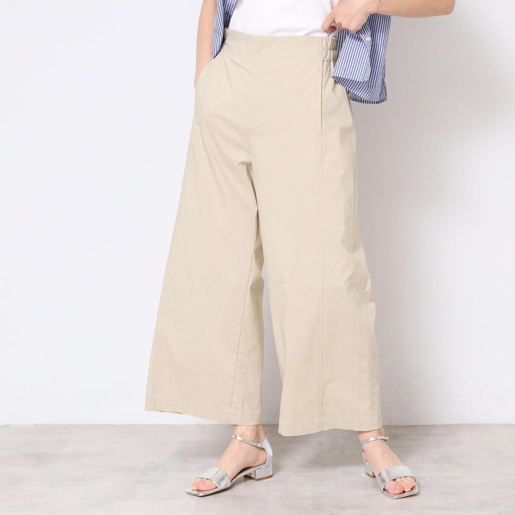 Dessin「【洗える】ストレッチセミワイドパンツ」|その他|