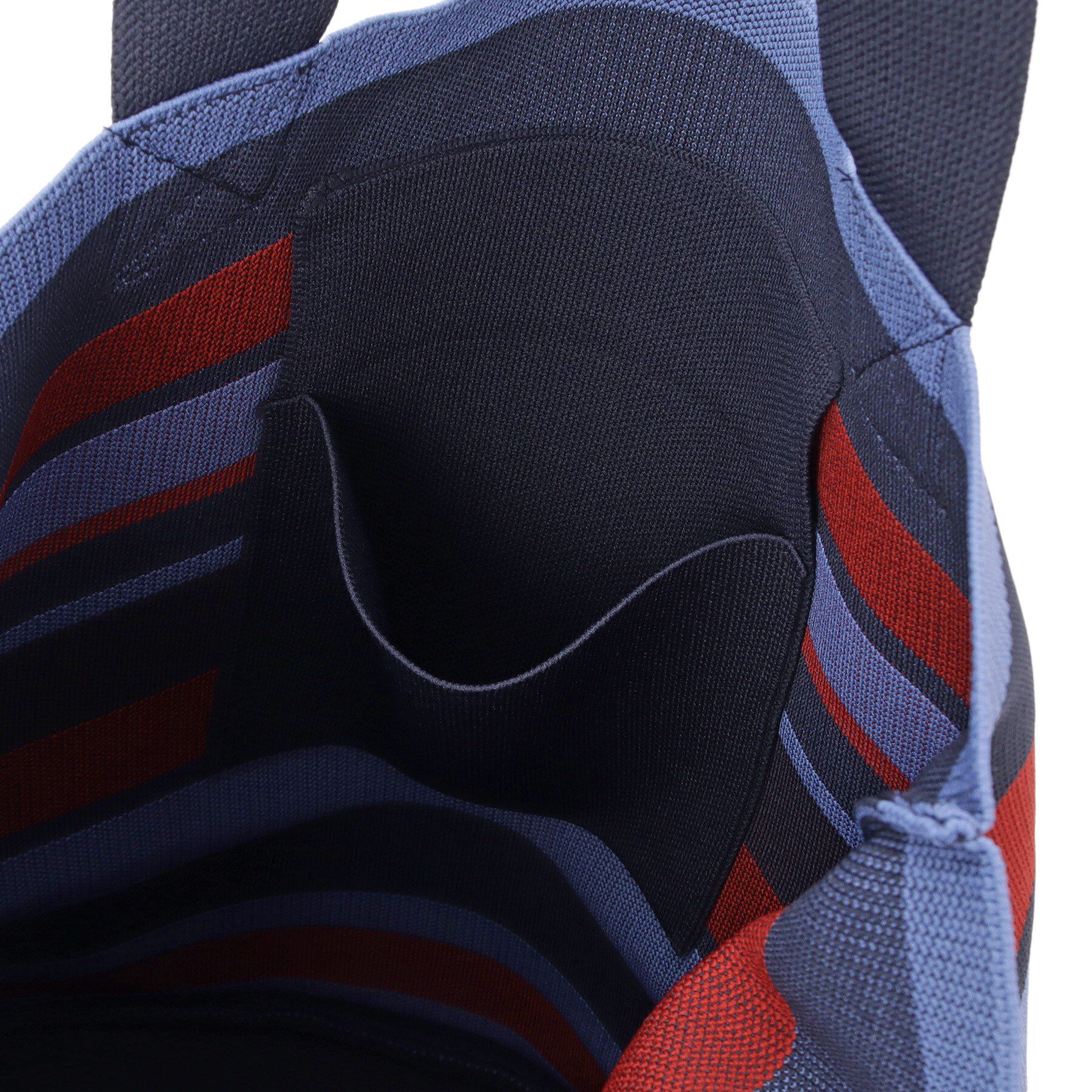 Dessin「【マシンウォッシャブル・A4収納可】ランダムボーダーニットBAG」|トートバッグ|