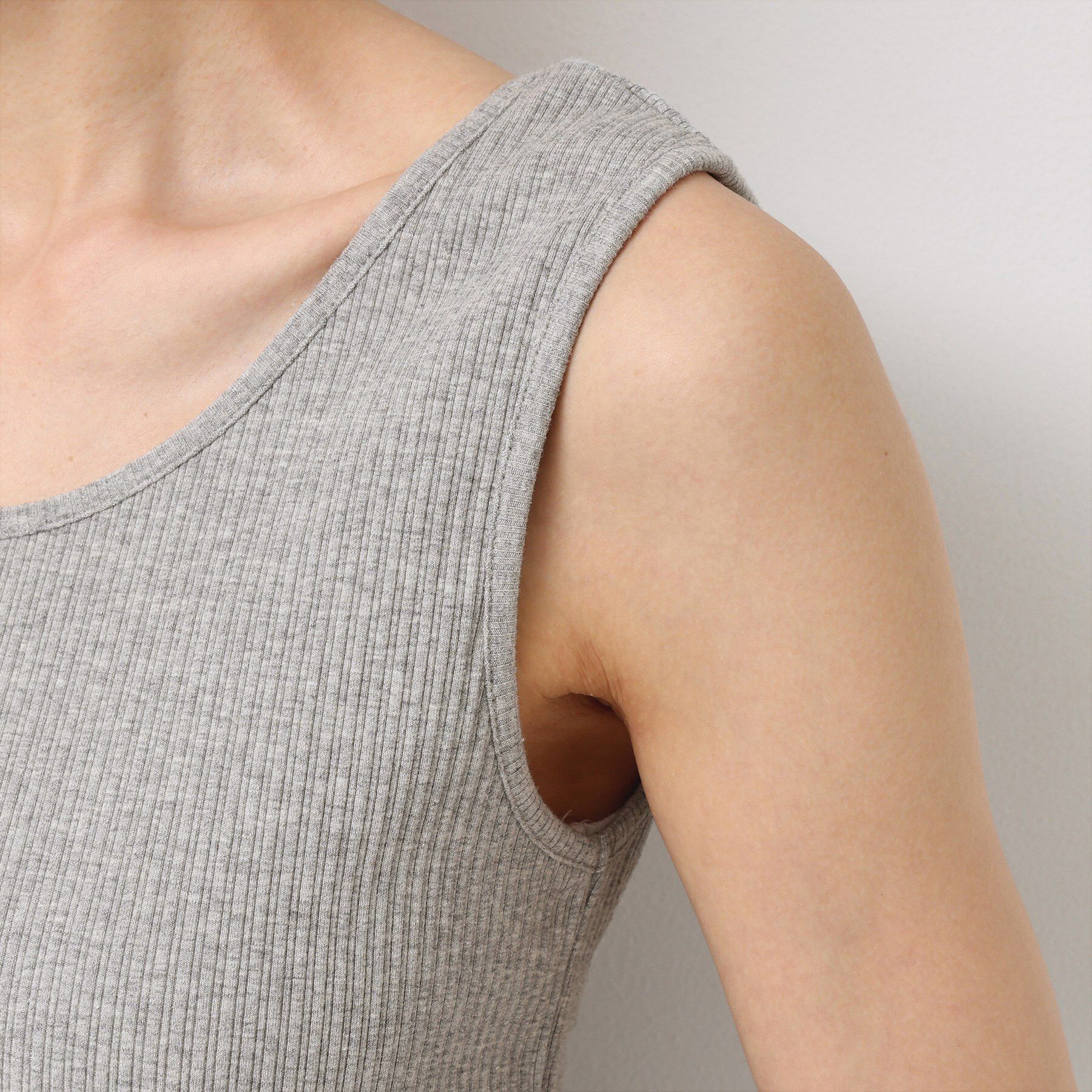 Dessin「【2WAY・洗える】リブタンクトップ」|キャミソール|