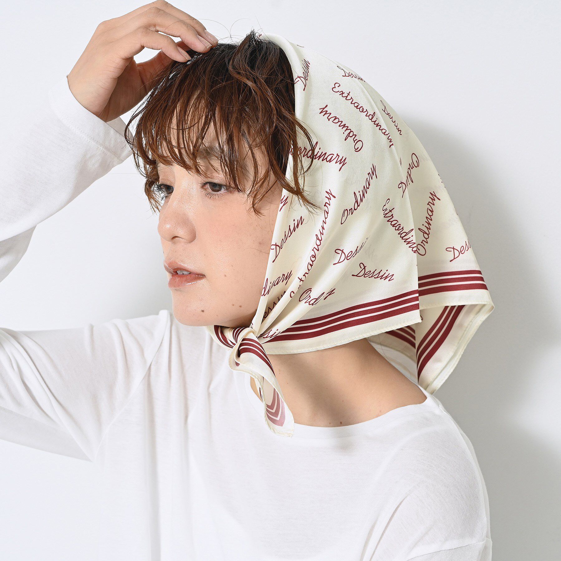 Dessin「Dessinロゴスカーフ」|バンダナ・スカーフ|