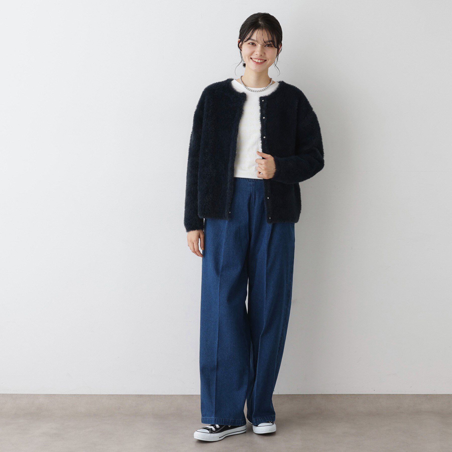 Dessin「【洗える】シャギーカーディガン」|カーディガン|