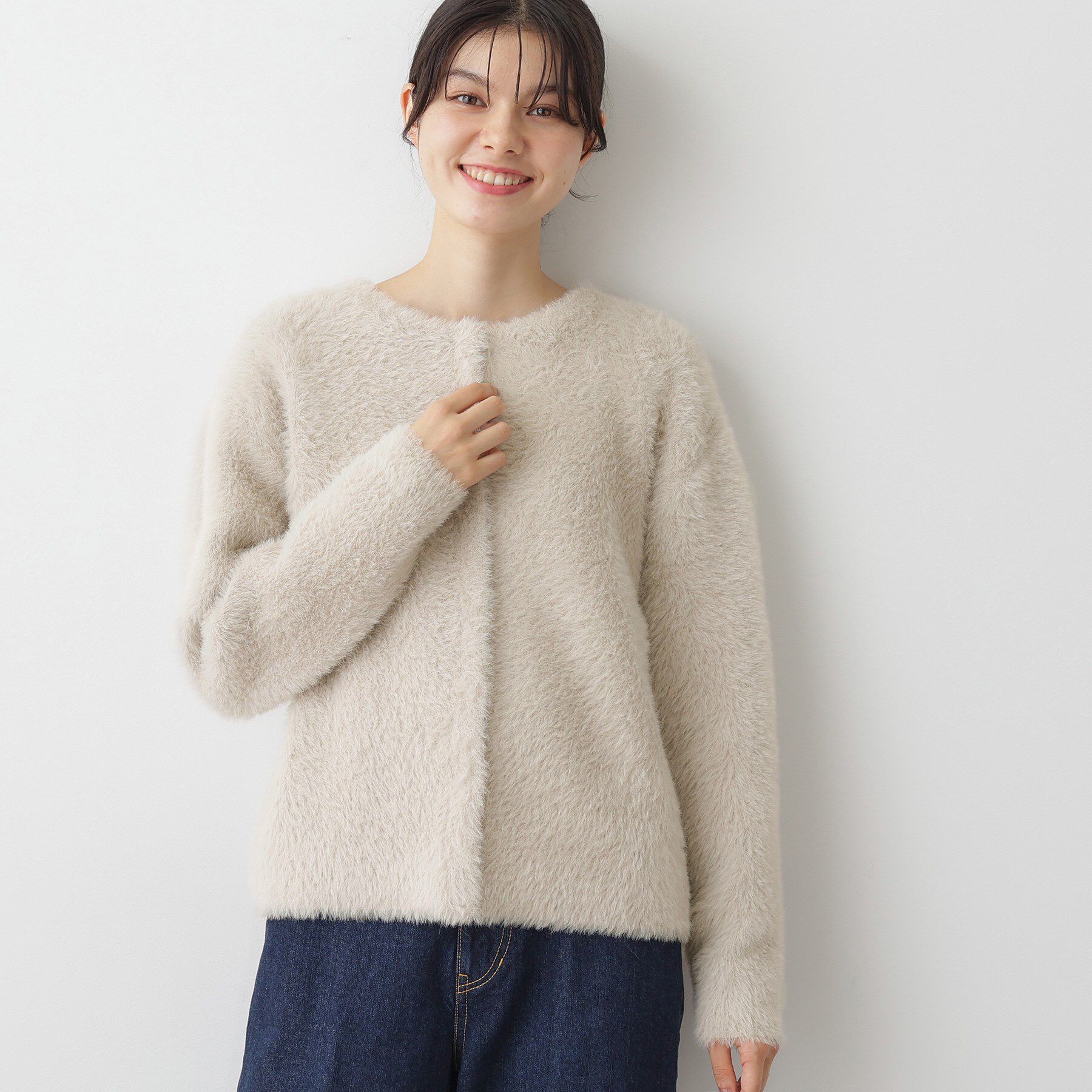 Dessin「【洗える】シャギーカーディガン」|カーディガン|