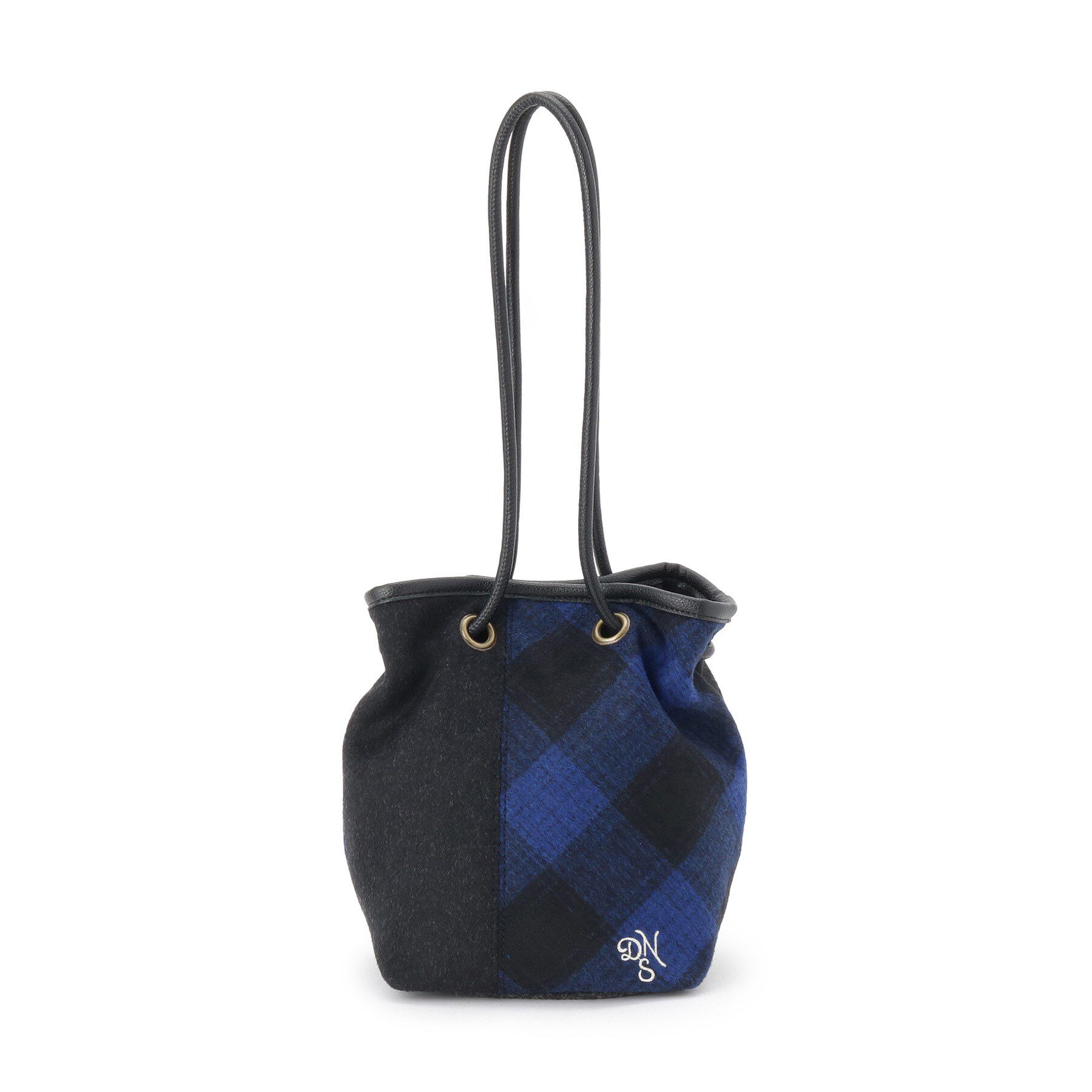 Dessin「2WAYチェック巾着バッグ」|ハンドバッグ|