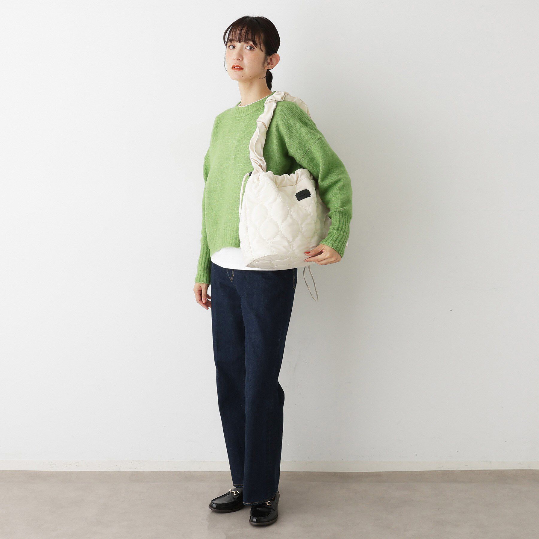 Dessin「中綿キルティングシャーリングショルダー」|ショルダー・メッセンジャー|