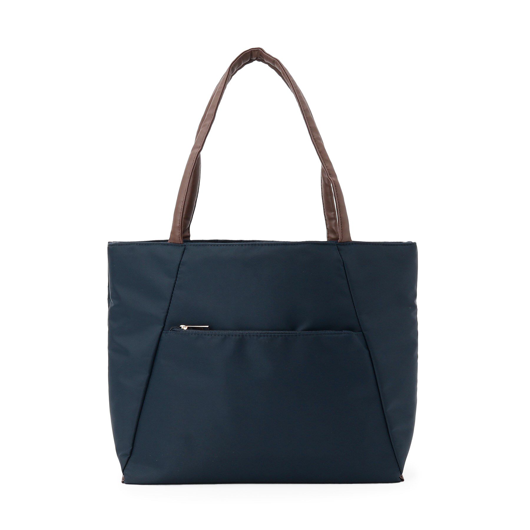 ITS&rsquo;DEMO「【12ポケット／PC対応】合皮コンビA4トート」|トートバッグ|