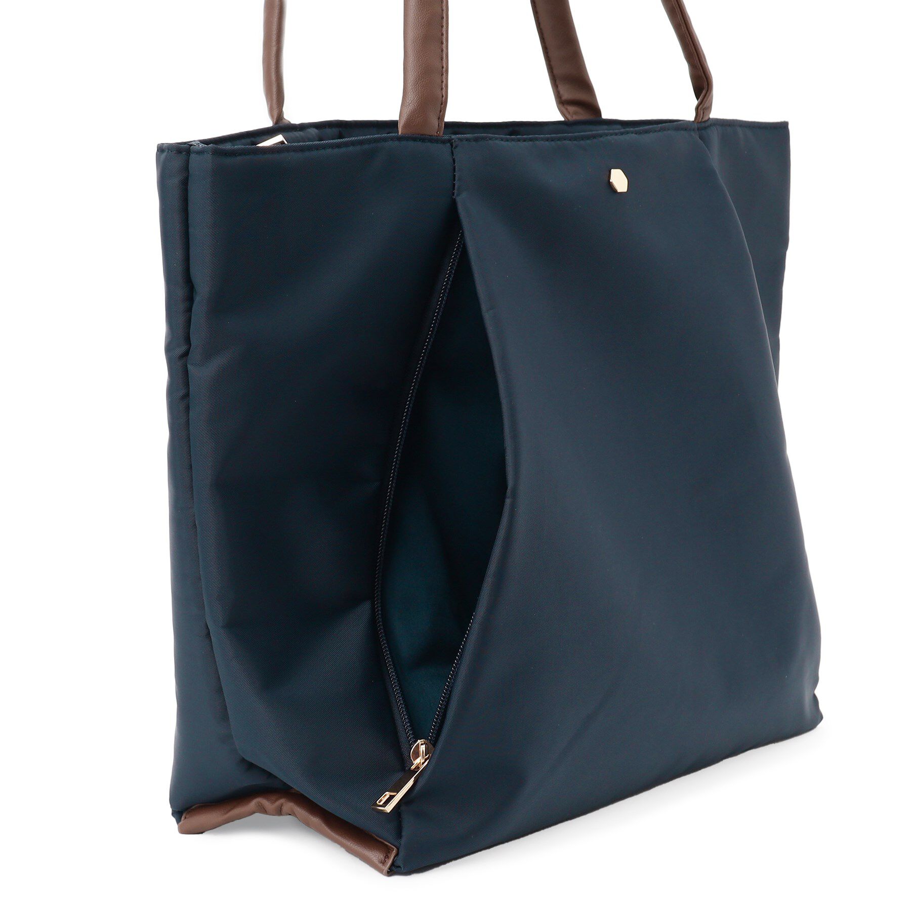 ITS&rsquo;DEMO「【12ポケット／PC対応】合皮コンビA4トート」|トートバッグ|