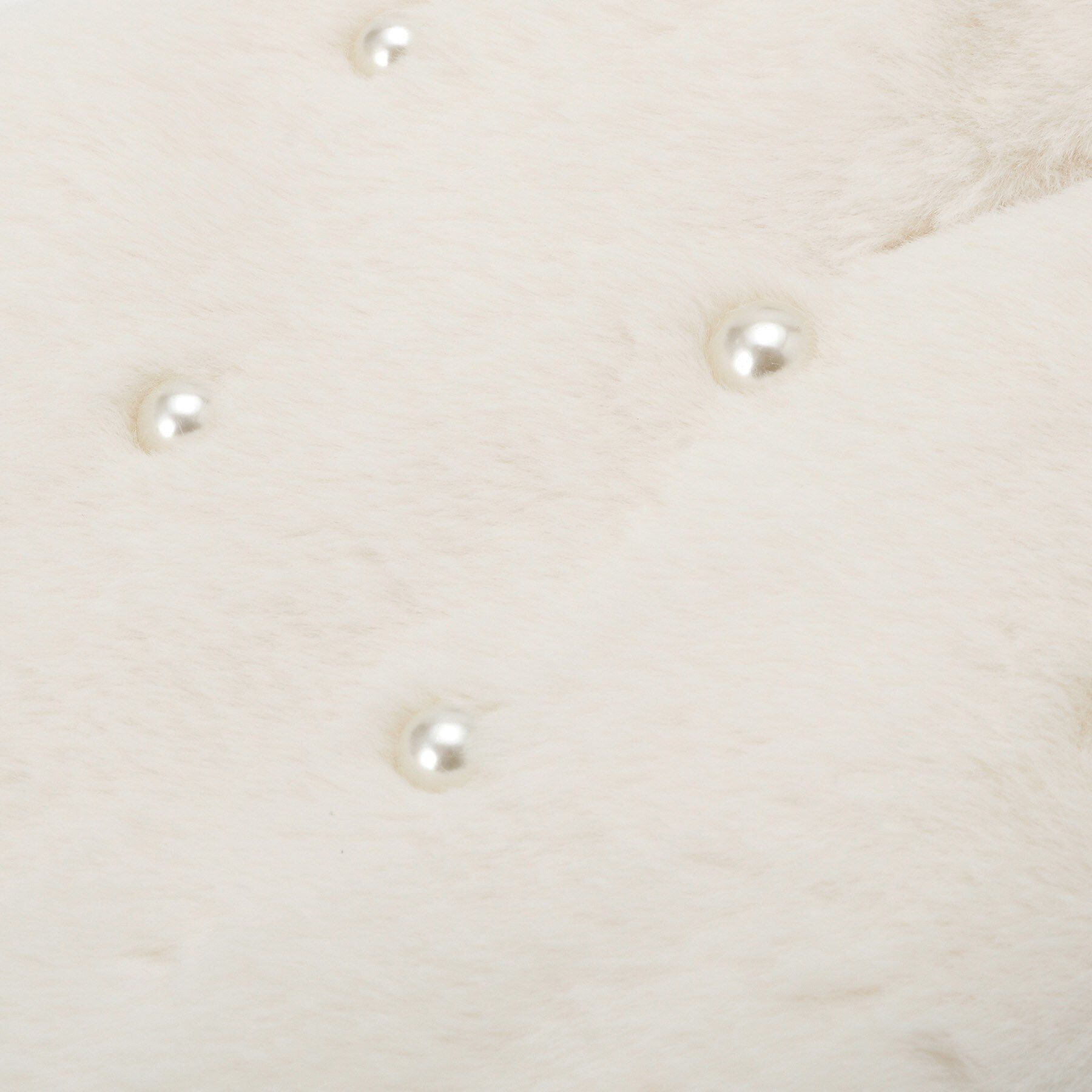 ITS&rsquo;DEMO「ランダムパール調フェイクファーマフラー」|ストール|