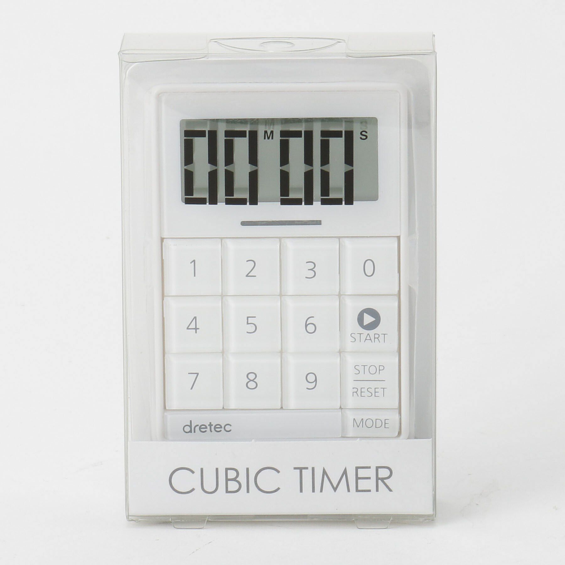 212 KITCHEN STORE「キュービックタイマー WH」|食器・キッチングッズ|ホワイト(879)