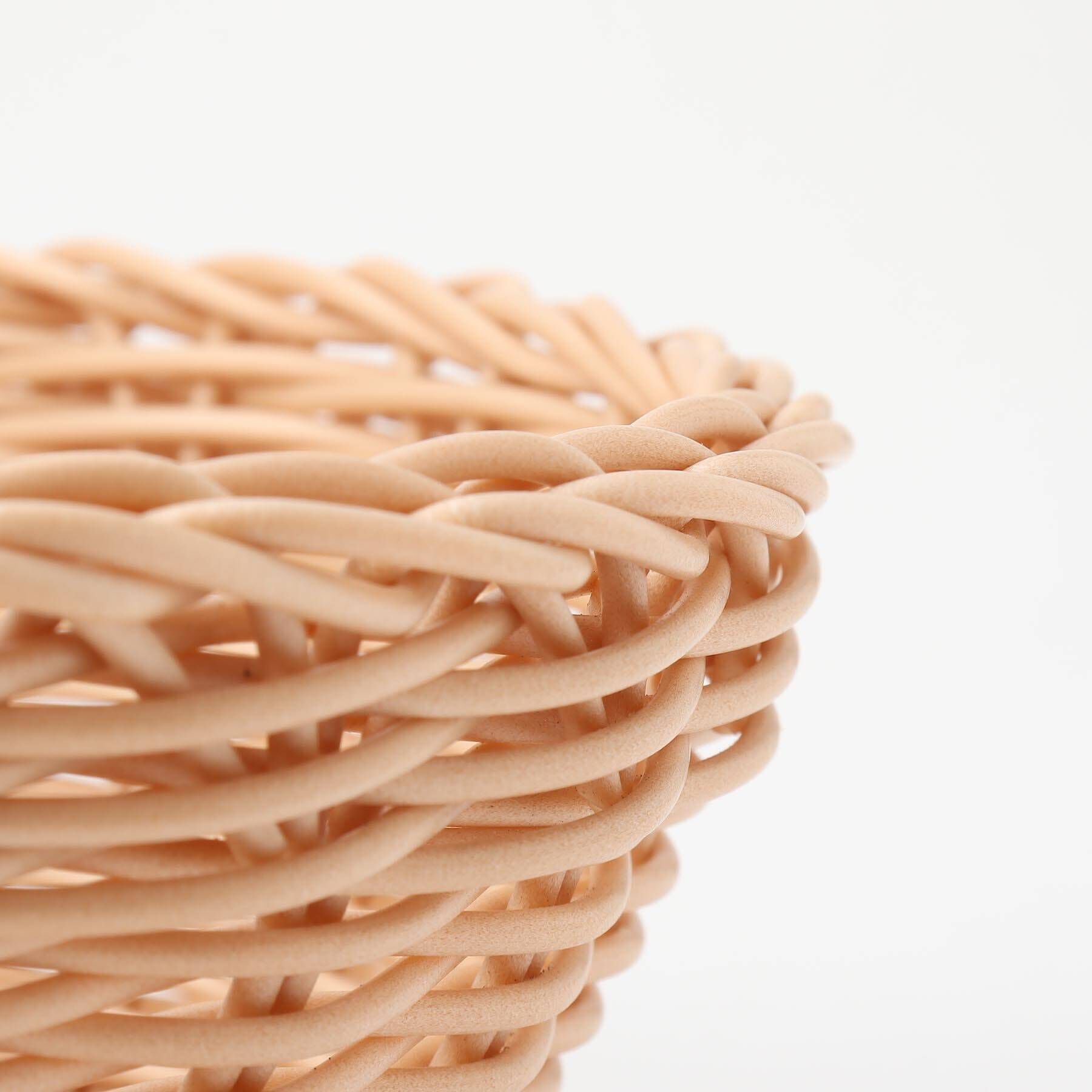 212 KITCHEN STORE「洗えるバスケット ルンド オーバル  キャラメル Quartier larin」|食器・キッチングッズ|