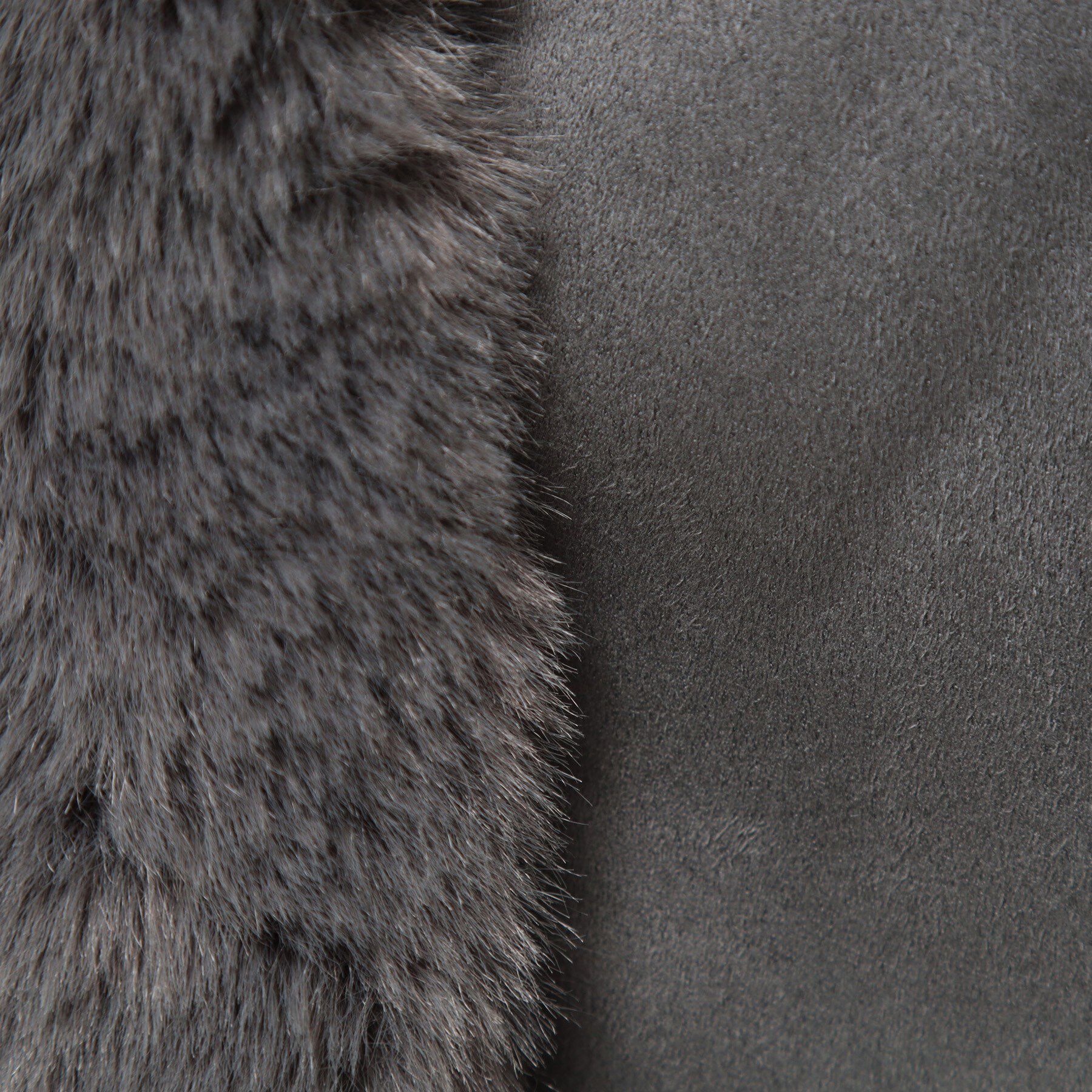 SunaUna「【3色展開】フェイクファーベスト」|ベスト・ジレ|