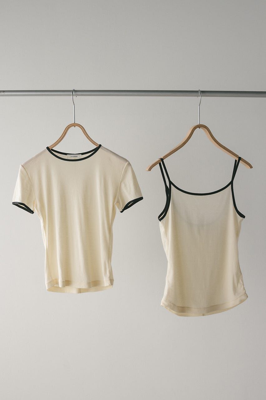 STYLEMIXER「バイカラーキャミセットトップ」|Tシャツ・カットソー|
