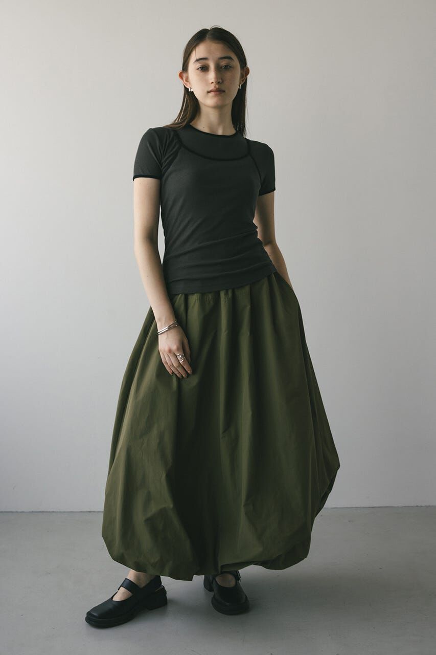 STYLEMIXER「バイカラーキャミセットトップ」|Tシャツ・カットソー|