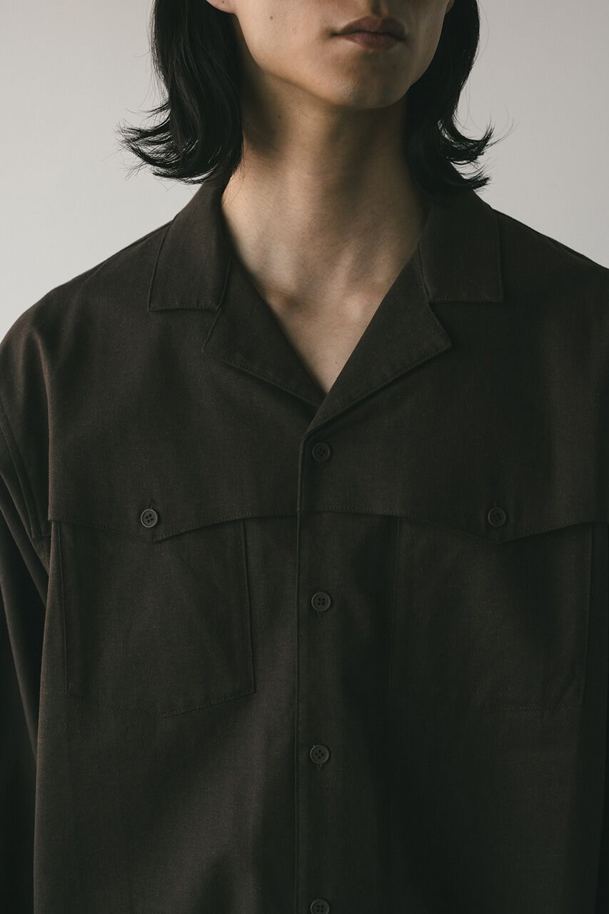 STYLEMIXER「リネンミックスシャツジャケット」|その他|