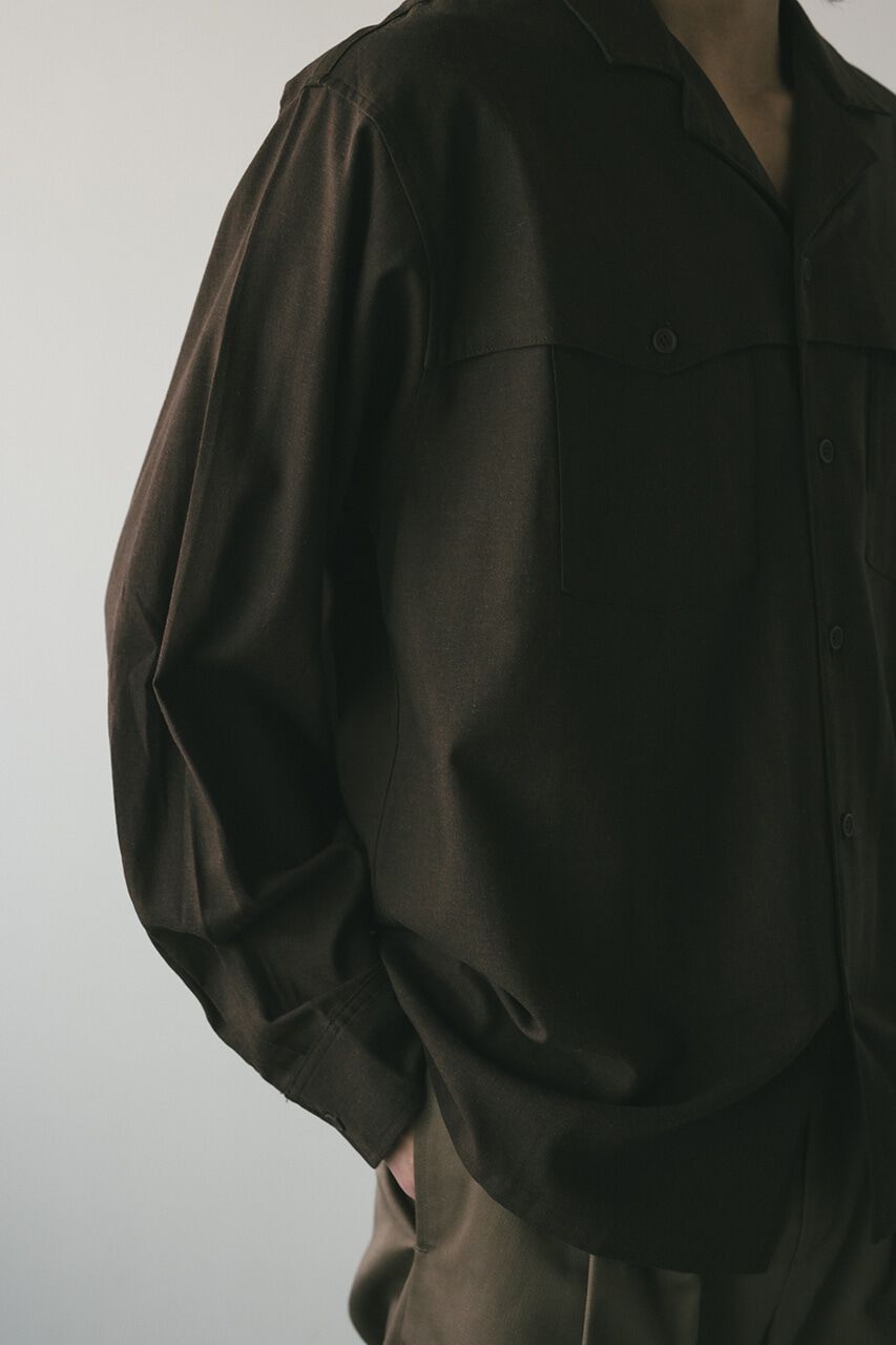 STYLEMIXER「リネンミックスシャツジャケット」|その他|