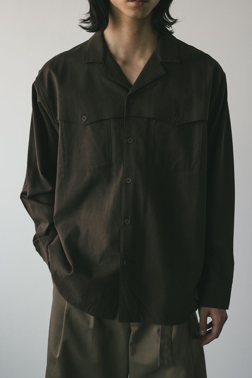 STYLEMIXER「リネンミックスシャツジャケット」|その他|