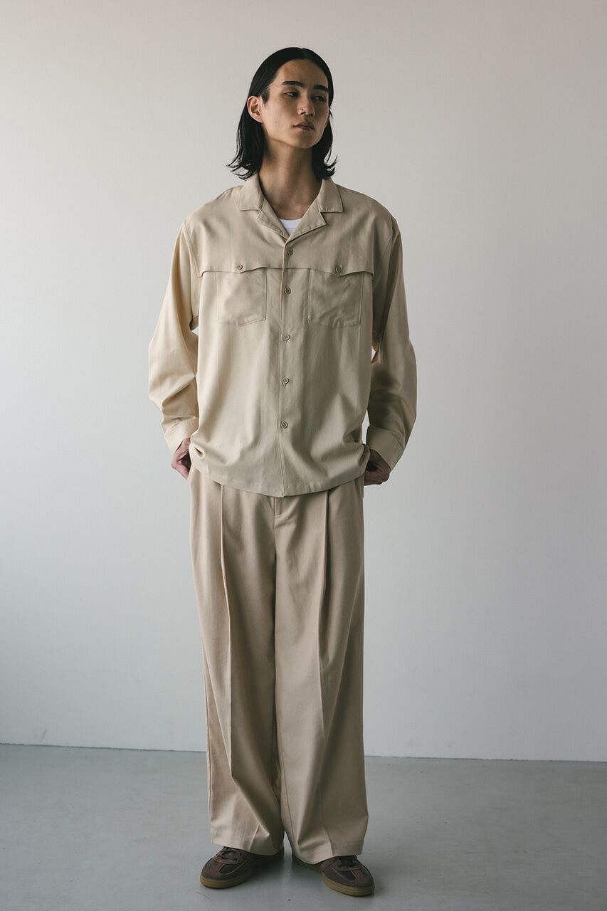 STYLEMIXER「リネンミックスシャツジャケット」|その他|BEG