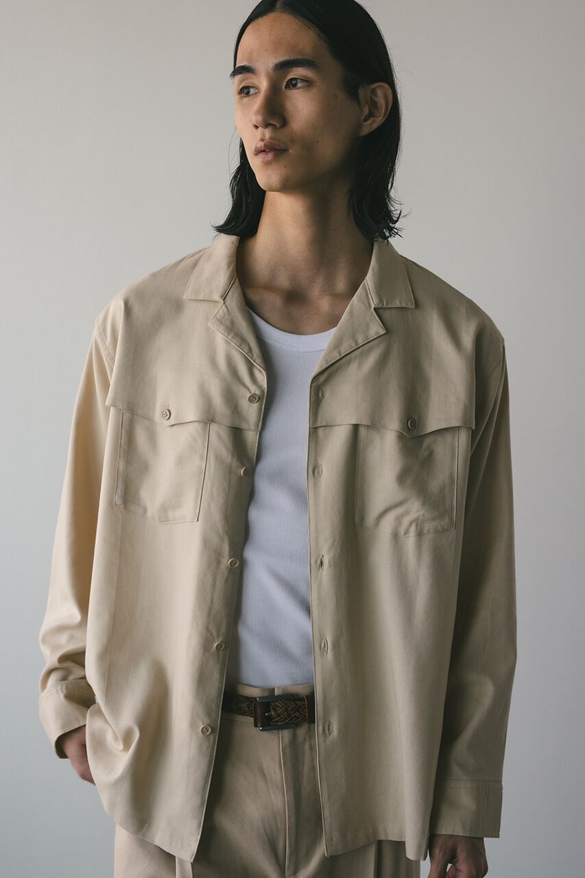 STYLEMIXER「リネンミックスシャツジャケット」|その他|