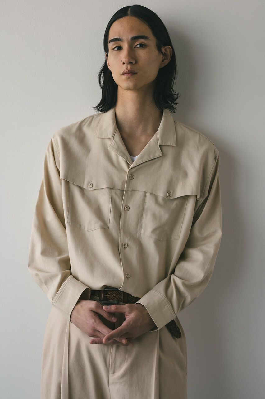 STYLEMIXER「リネンミックスシャツジャケット」|その他|