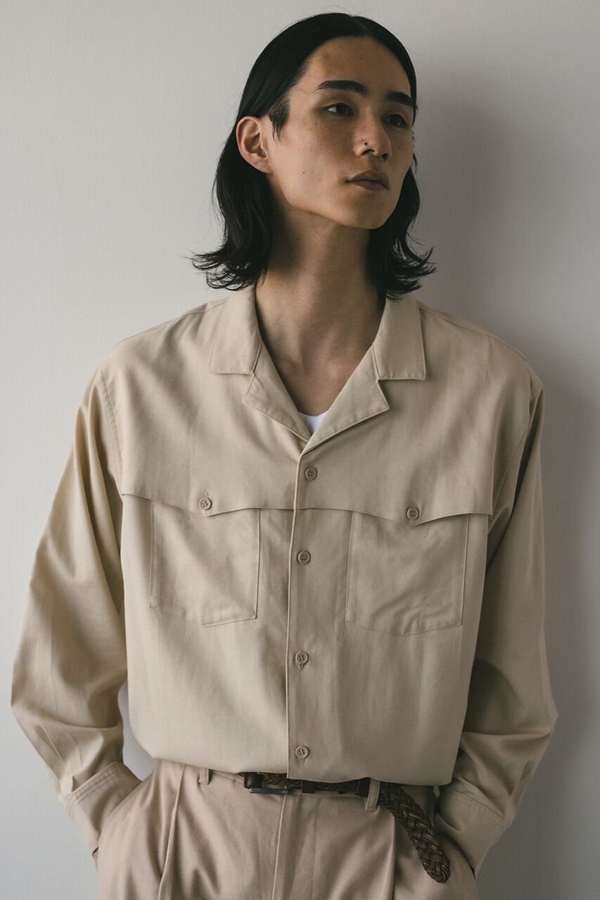 STYLEMIXER「リネンミックスシャツジャケット」|その他|